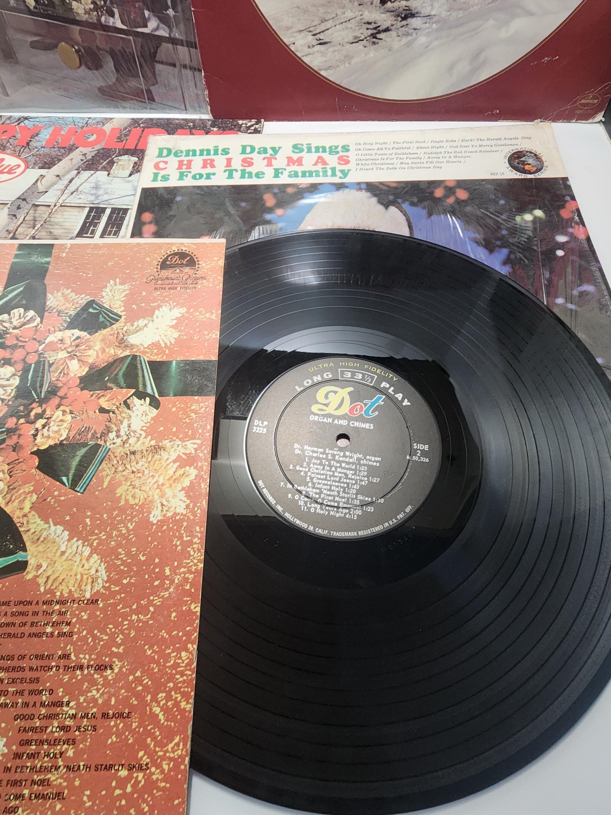 Vintage 1970's Vinyl LP Christmas Records - Statler Brothers - Oak Ridge Boys - True Value - Records - Christmas Music - Record LOT