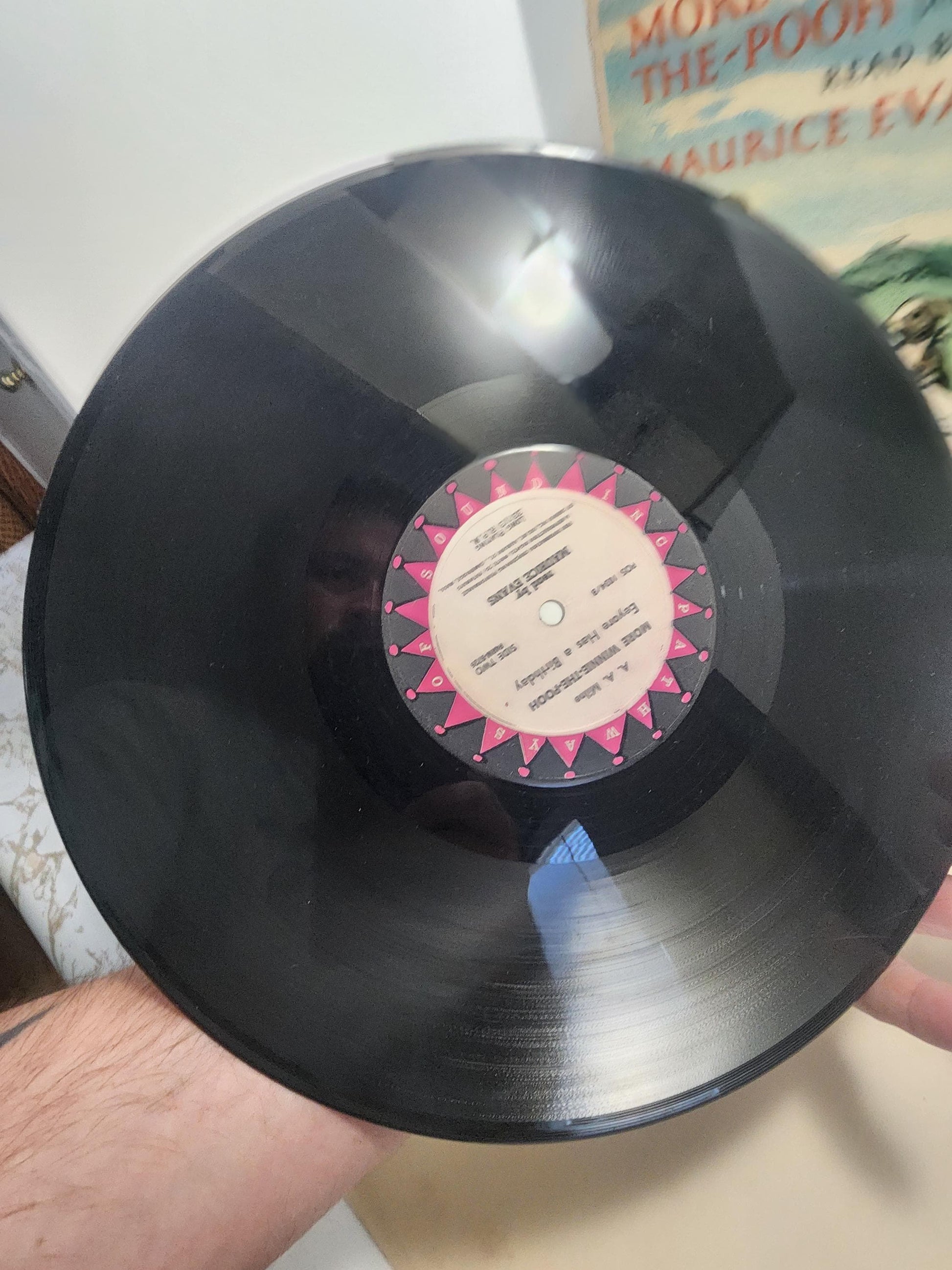 Vinyl Record 1950's Of Winnie-the-Pooh, Read by Maurice Evans - Maurice Evans - Story Books - Vinyl - Vinyl LP Records - Disney - Winnie Poo