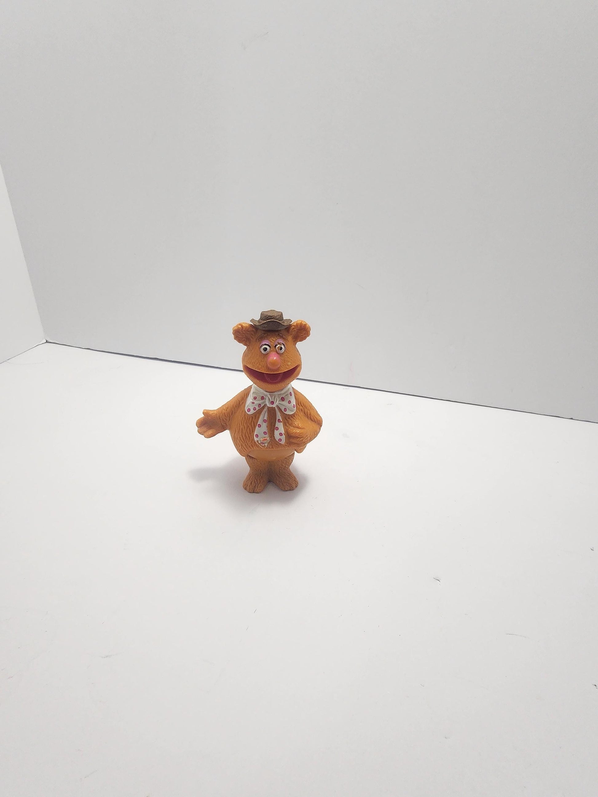 1978 Henson Fozzie Bear Muppets Toy Figure - Fozzie - Fozzie Bear - The Muppets - Muppets - The Muppets Toys - Henson - Henson Toys