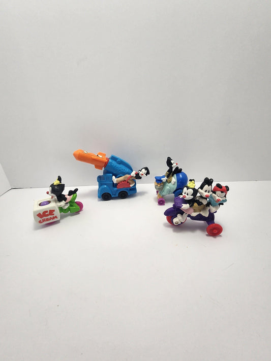 Warner Brothers Animaniacs SET Of 4 1990s Toys - Warner Brothers - Warner Brothers Toys - 1990's - Animaniacs - Animaniacs Toys