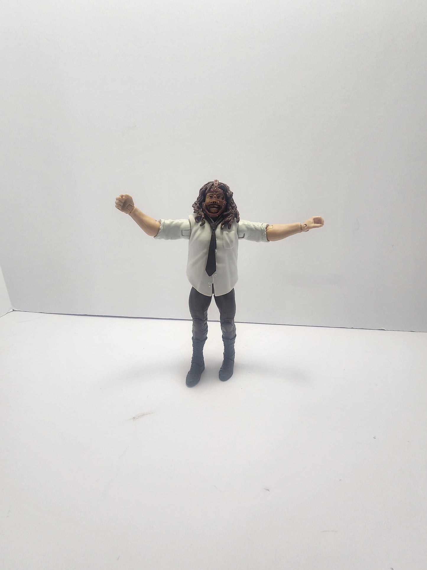 Wwf Wwe Mankind Wrestling Action Figure - Vintage Toys - Wrestlers - Mick Foley - Mankind - Wwf Toys - Wwe Toys - Wrestling Toys