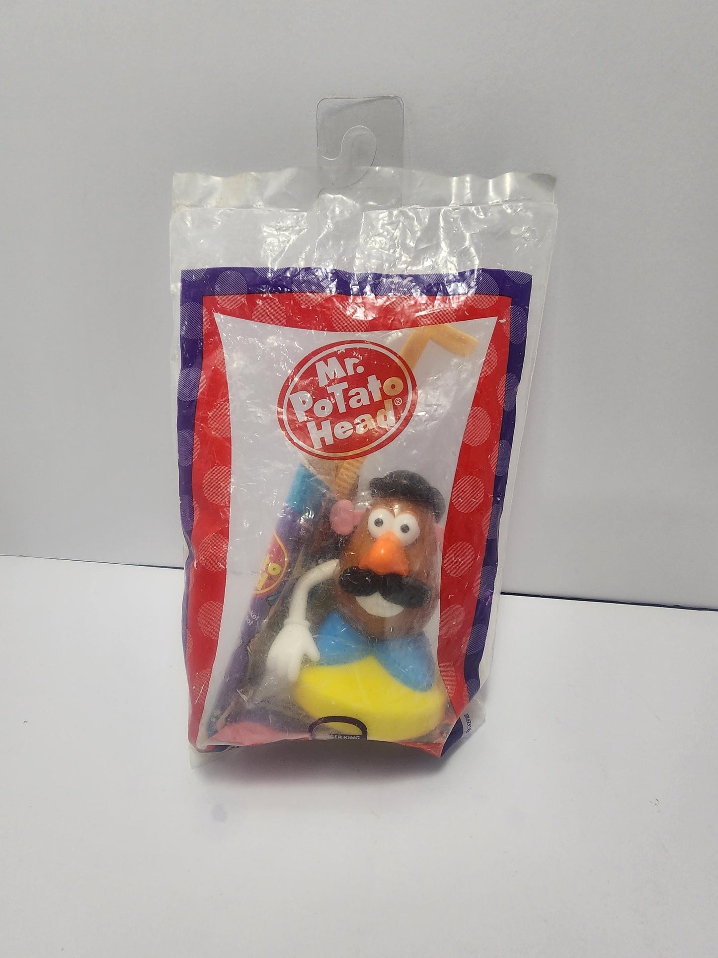 1998 Kid's Club Burger King Mr Potatoe Head Toy Story Figure SEALED - Kid's Club - Burger King Toys - Toy Story - Toy Story Toys - Mr Potato
