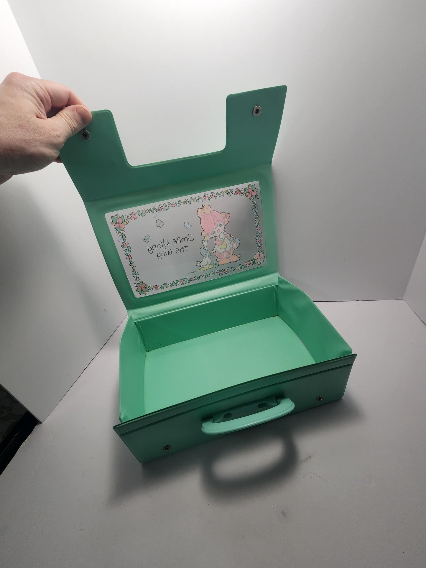 Sanrio 1992 Precious Moments Carry Bag Case - Precious Moments - Dolls - Doll Bag - Toy Case - Toy Storage - Carrying Case - Sanrio - 1990's