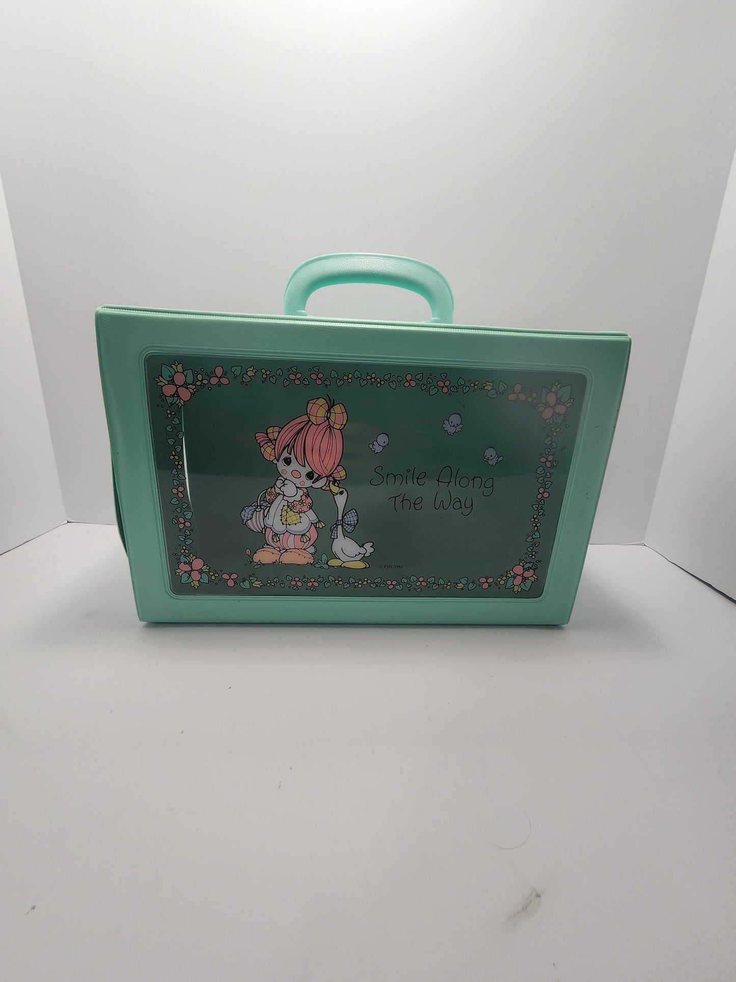 Sanrio 1992 Precious Moments Carry Bag Case - Precious Moments - Dolls - Doll Bag - Toy Case - Toy Storage - Carrying Case - Sanrio - 1990's