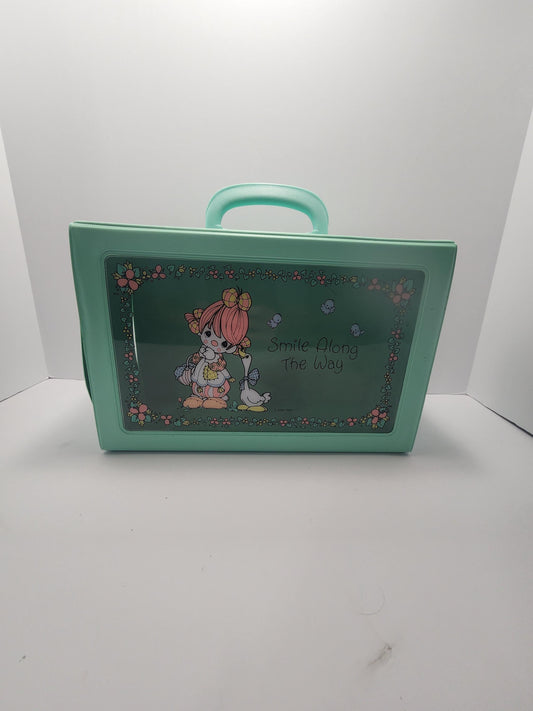 Sanrio 1992 Precious Moments Carry Bag Case - Precious Moments - Dolls - Doll Bag - Toy Case - Toy Storage - Carrying Case - Sanrio - 1990's