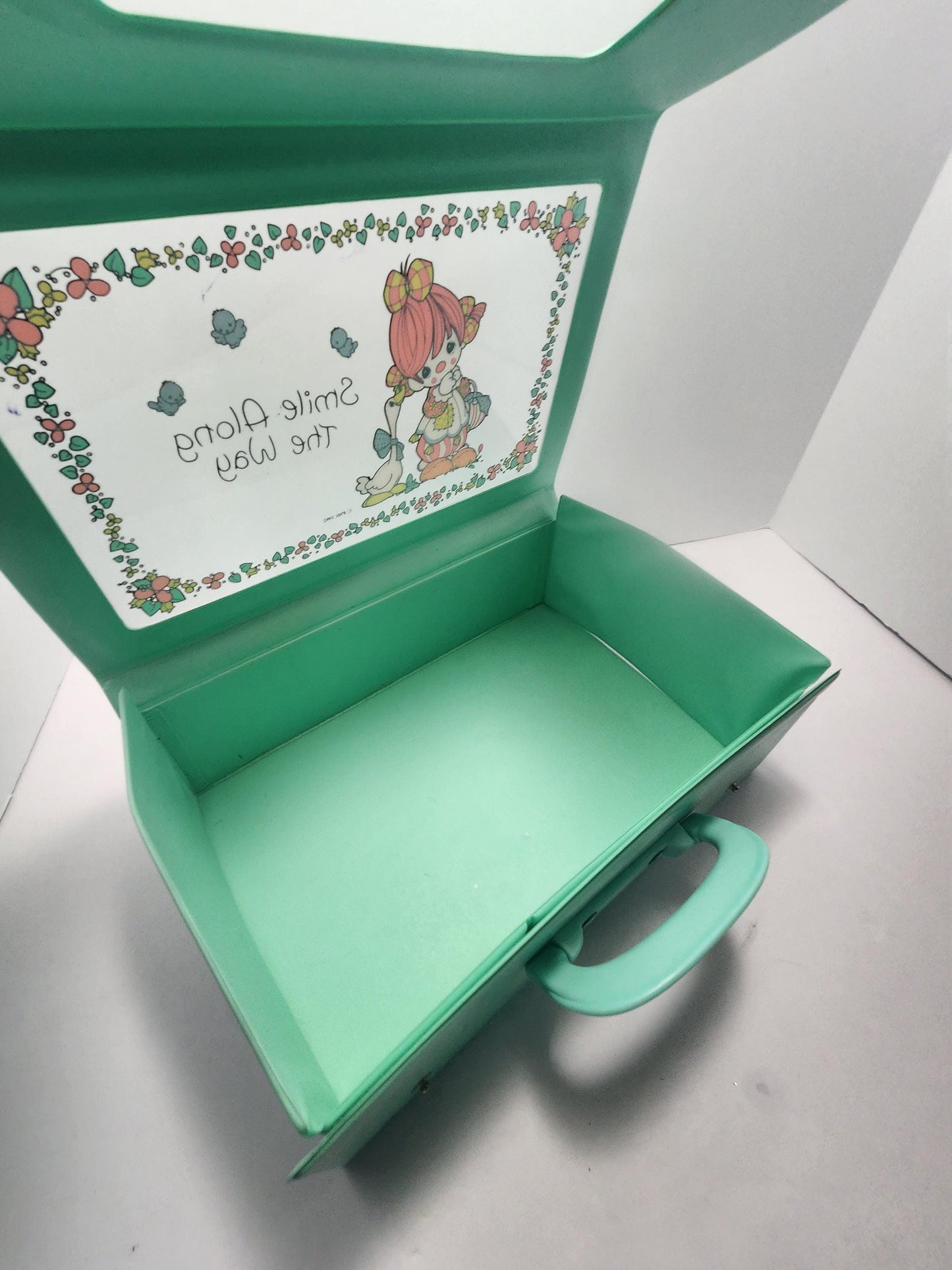 Sanrio 1992 Precious Moments Carry Bag Case - Precious Moments - Dolls - Doll Bag - Toy Case - Toy Storage - Carrying Case - Sanrio - 1990's