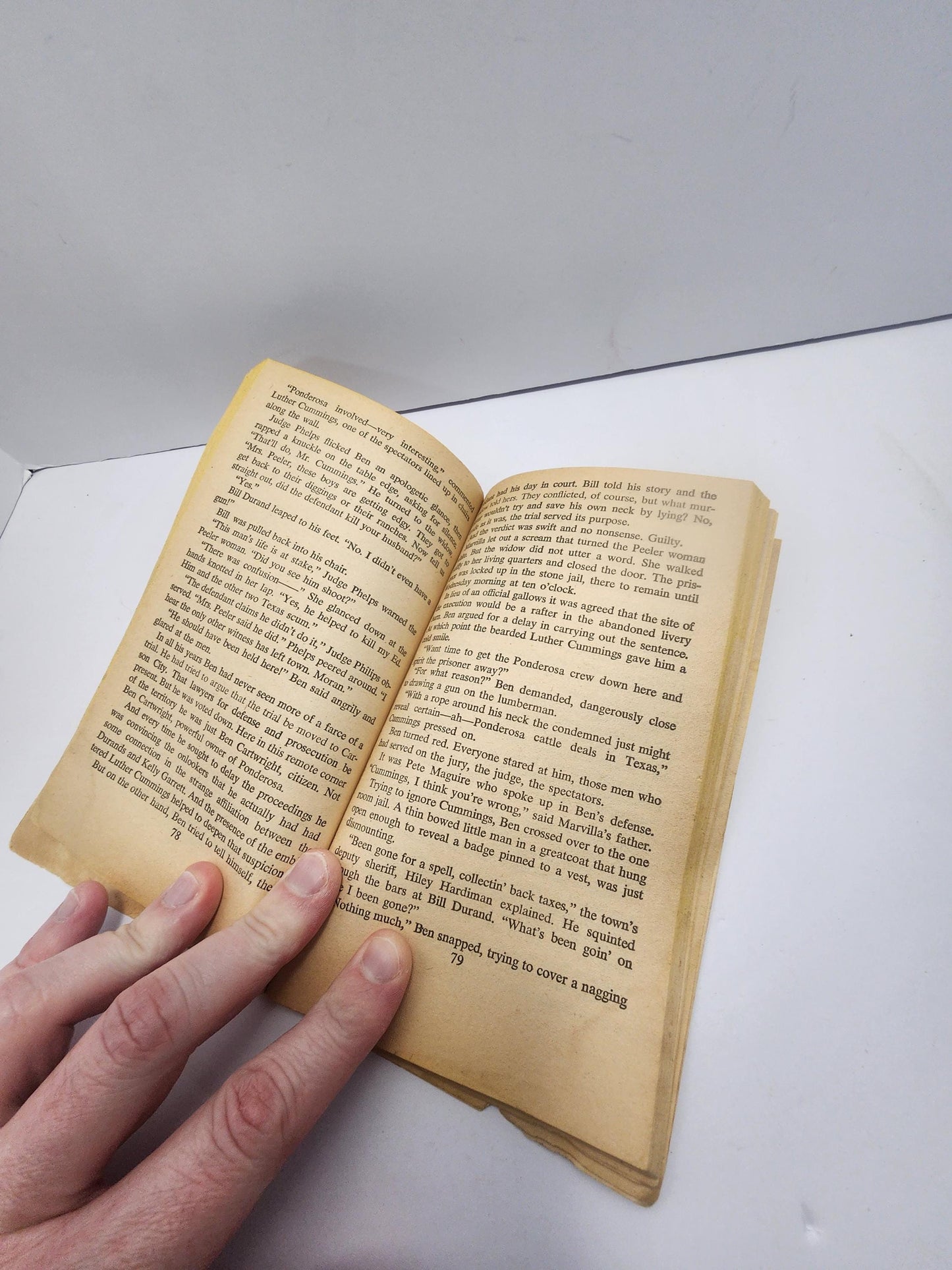 1968 Bonanza #1 WinterGrass by Dean Owen - Westerns - Western Books - Wintergrass - Dean Owen - Bonanza - Bonanza Books - 1960's