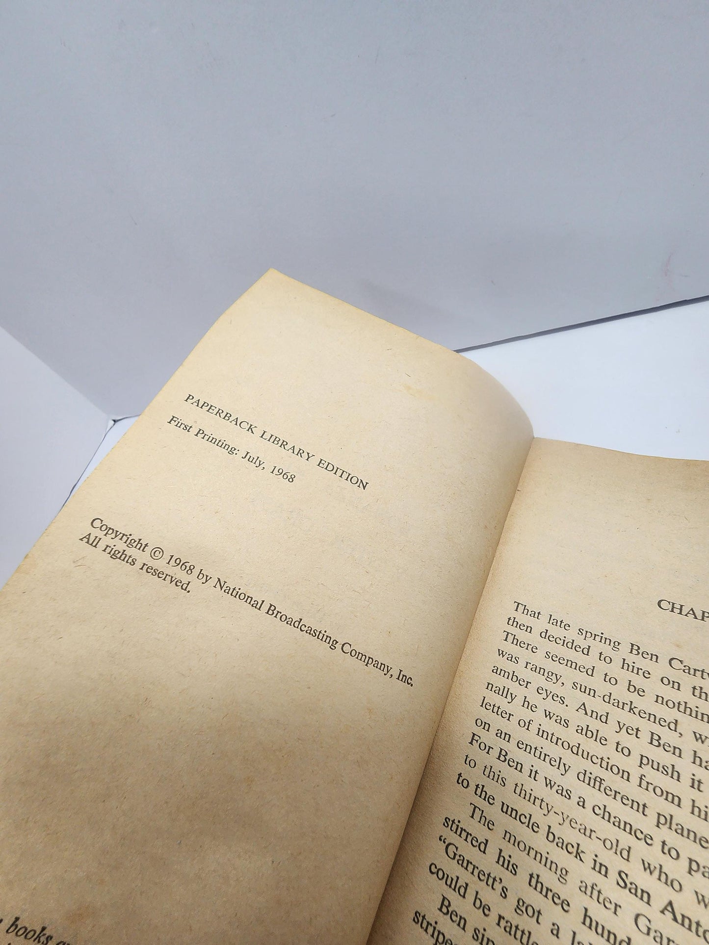 1968 Bonanza #1 WinterGrass by Dean Owen - Westerns - Western Books - Wintergrass - Dean Owen - Bonanza - Bonanza Books - 1960's