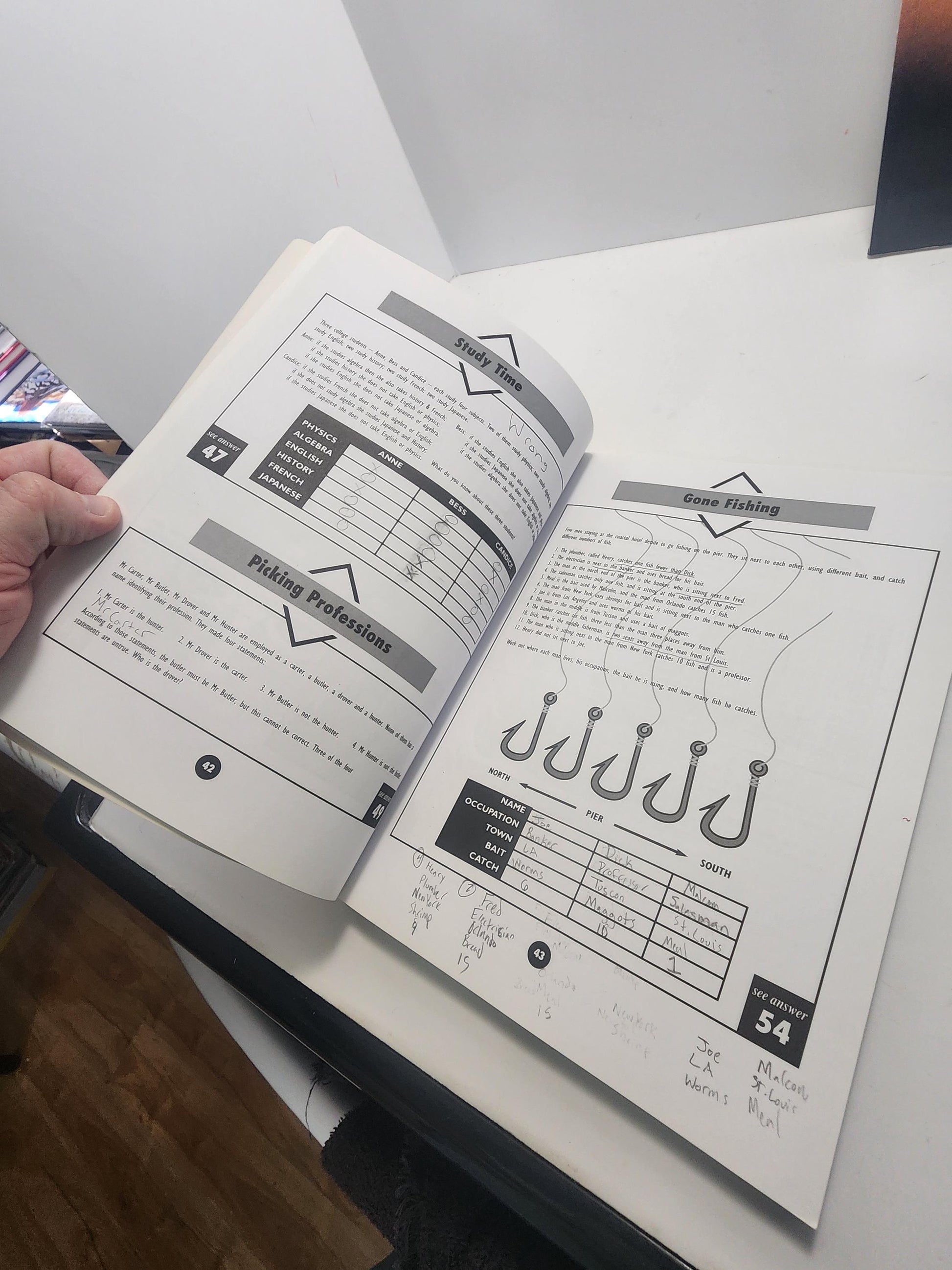1996 Mensa Mighty Logic Puzzles by Philip Carter - Puzzle - Puzzle Books - Brain Teasers - Activity Books - Mensa - Mensa Books - Logic