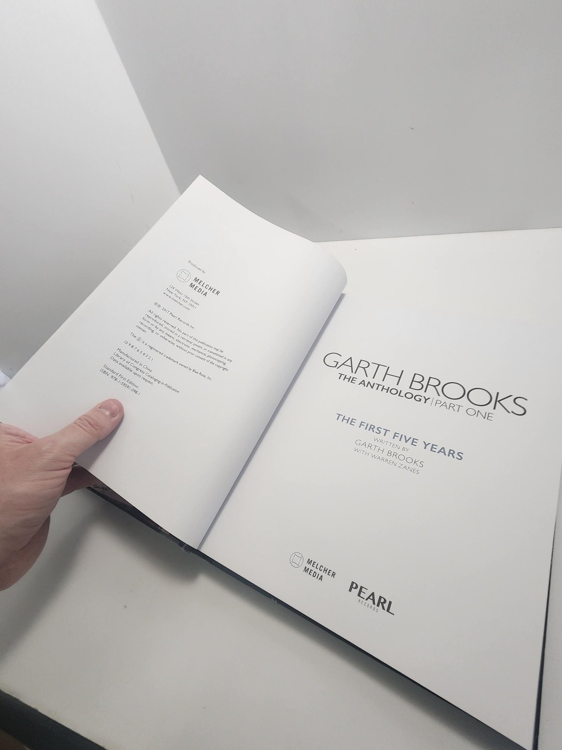 Garth Brooks: The Anthology Part 1 - The First Five Years - Country Music - Music Gifts - Music Memorbilla - Music Books - Garth Brooks