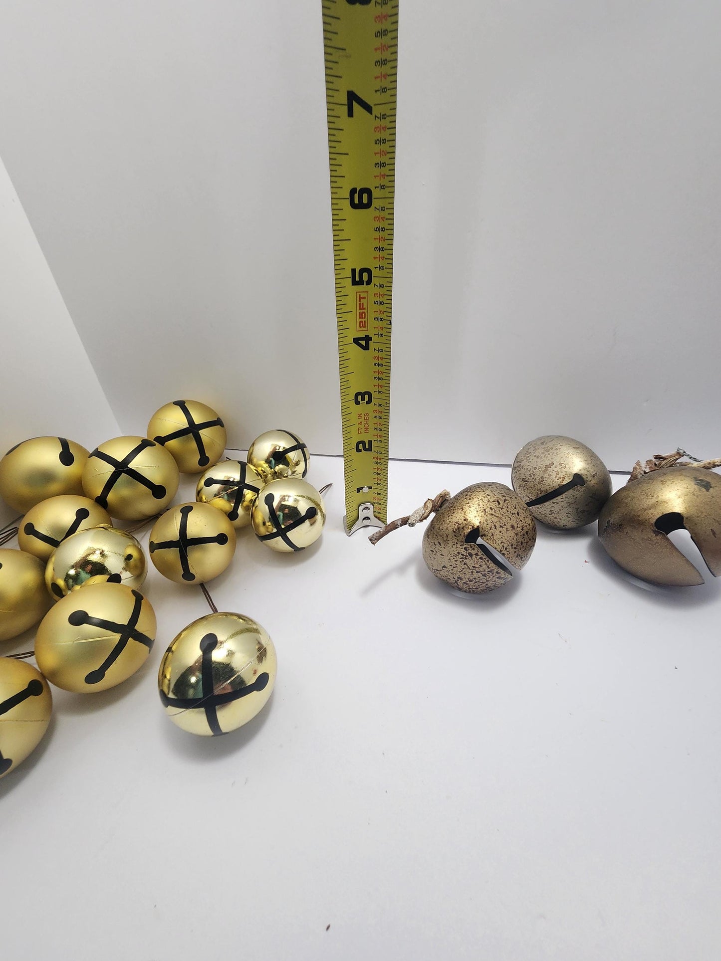 Decorative Bells LOT - Decorations - Decor - Bells - Jingle Bells - Red Bells - Gold Bells - Christmas - Christmas Decor
