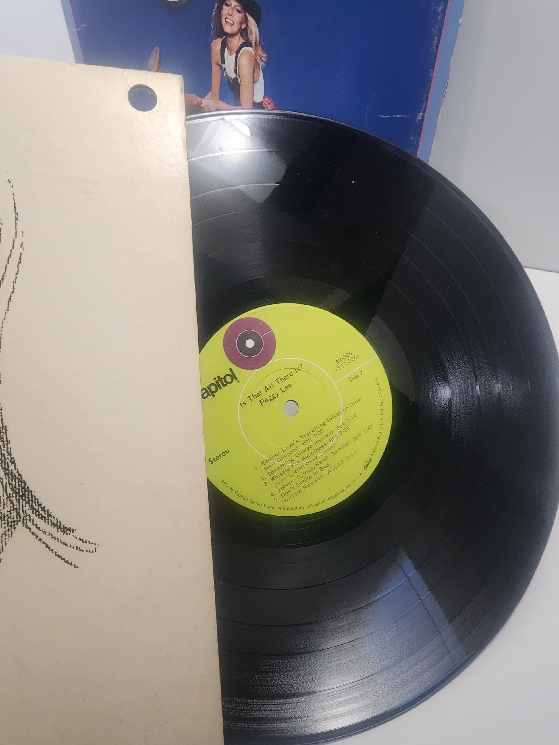 Cheryl Ladd & Peggy Lee Vintage 1960's Women Singers LOT Of 2 Vinyl Records - Peggy Lee - Cheryl Ladd - Women Singers - Vinyl - Vinyl Record