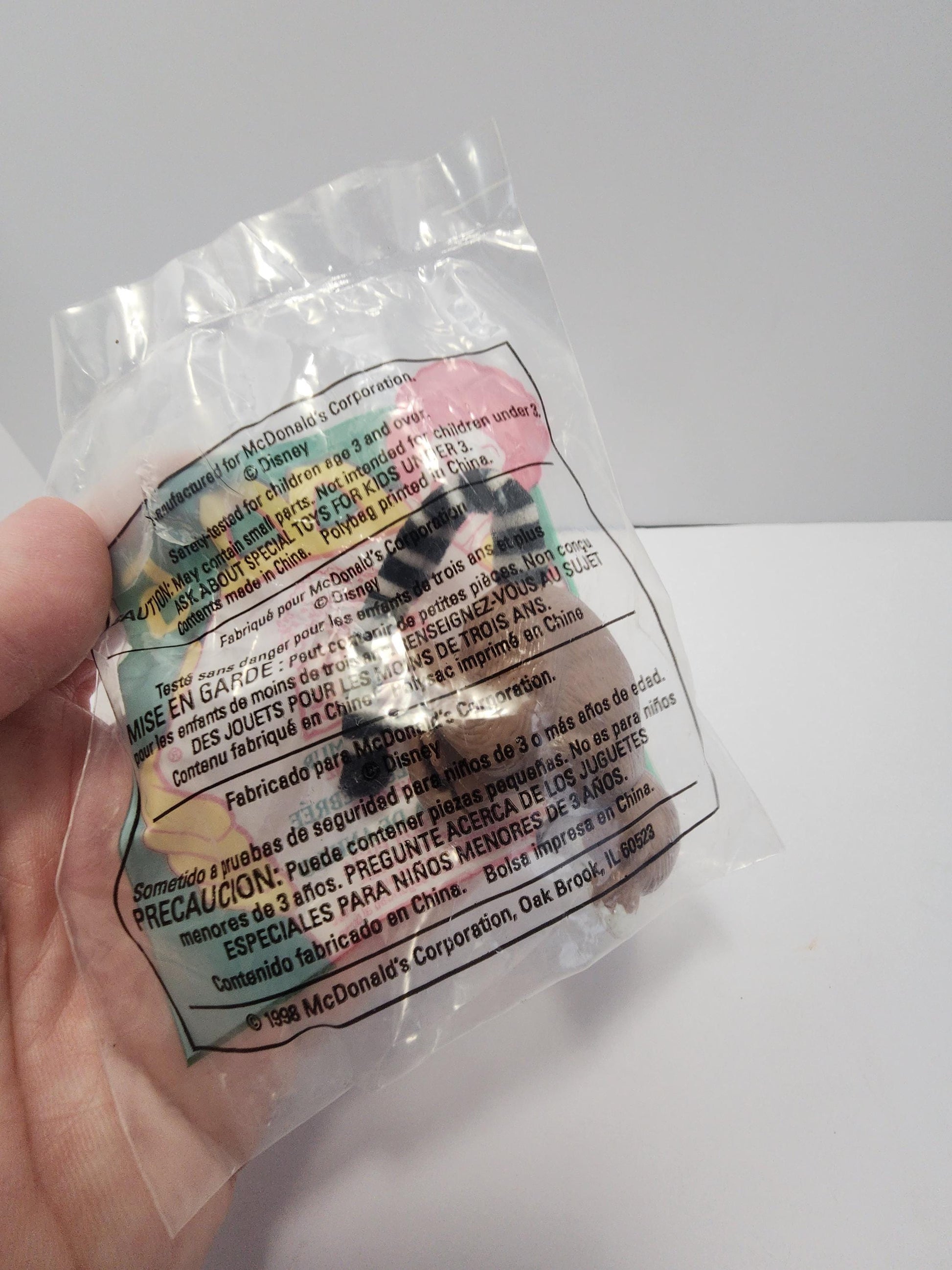 1990's The Animal Kingdom Ring Tailed Lemur - Mcdonalds Toys - Happy Meal Toys - The Animal Kingdom - Lemur - Ring Tailed Lemur