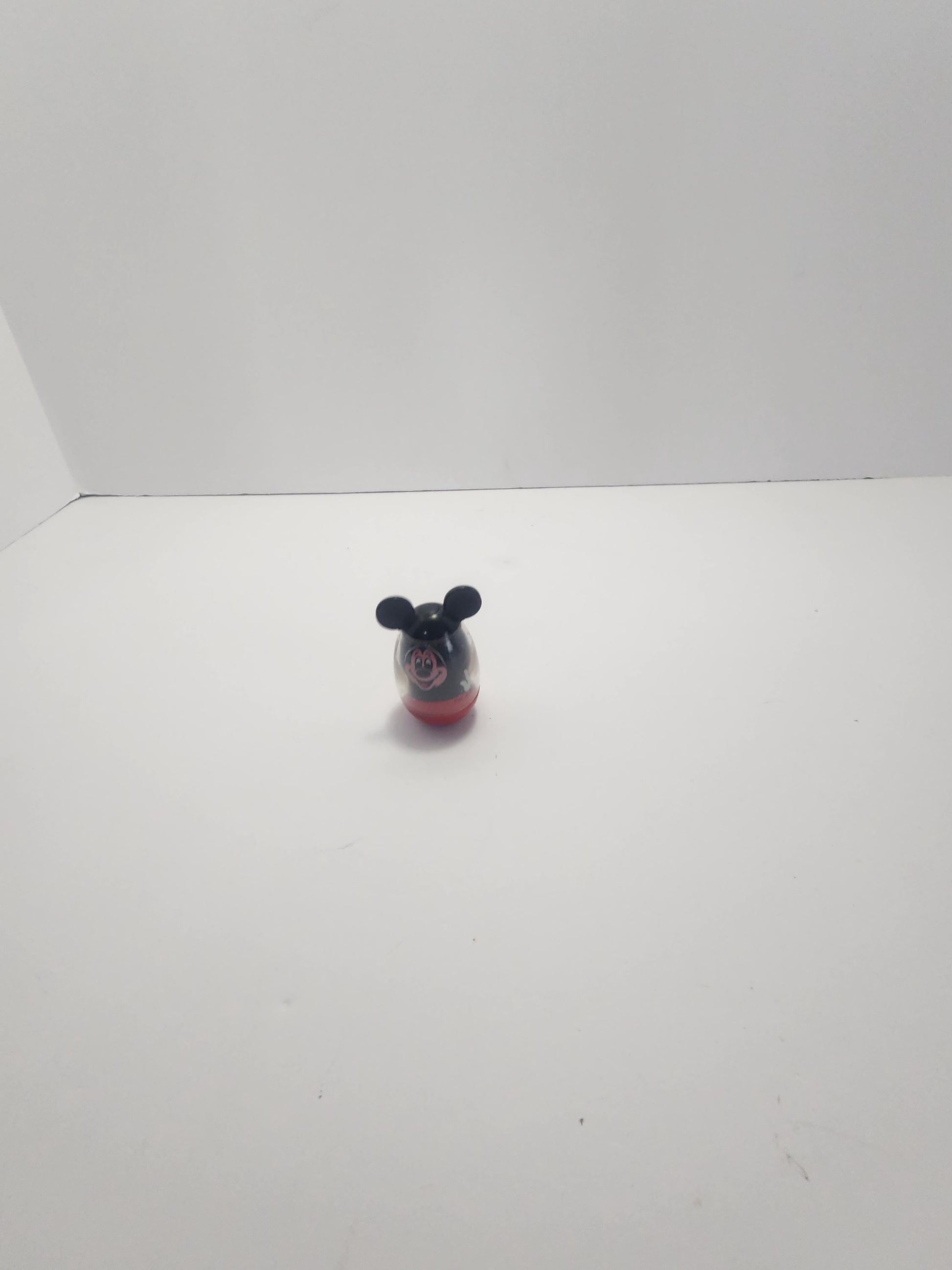 1970's Mickey Mouse Weeble Wobble Toy - Mickey Mouse - Walt Disney - Vintage Toys - 1970's - Weebles - Weeble Wobble