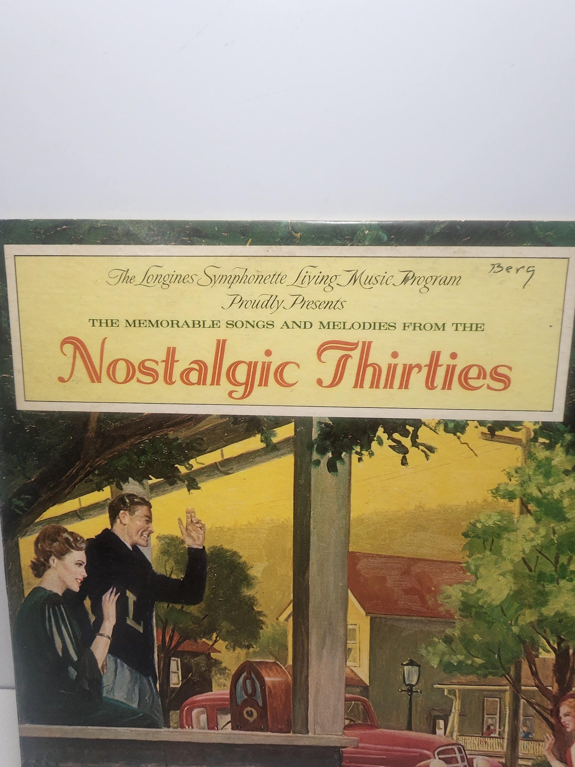 Nostalgic Thirties Vintage Vinyl LP Orginal Record - Nostalgia Music - Music - Vintage Music - 1930's - Vinyl - Vinyl LP Records