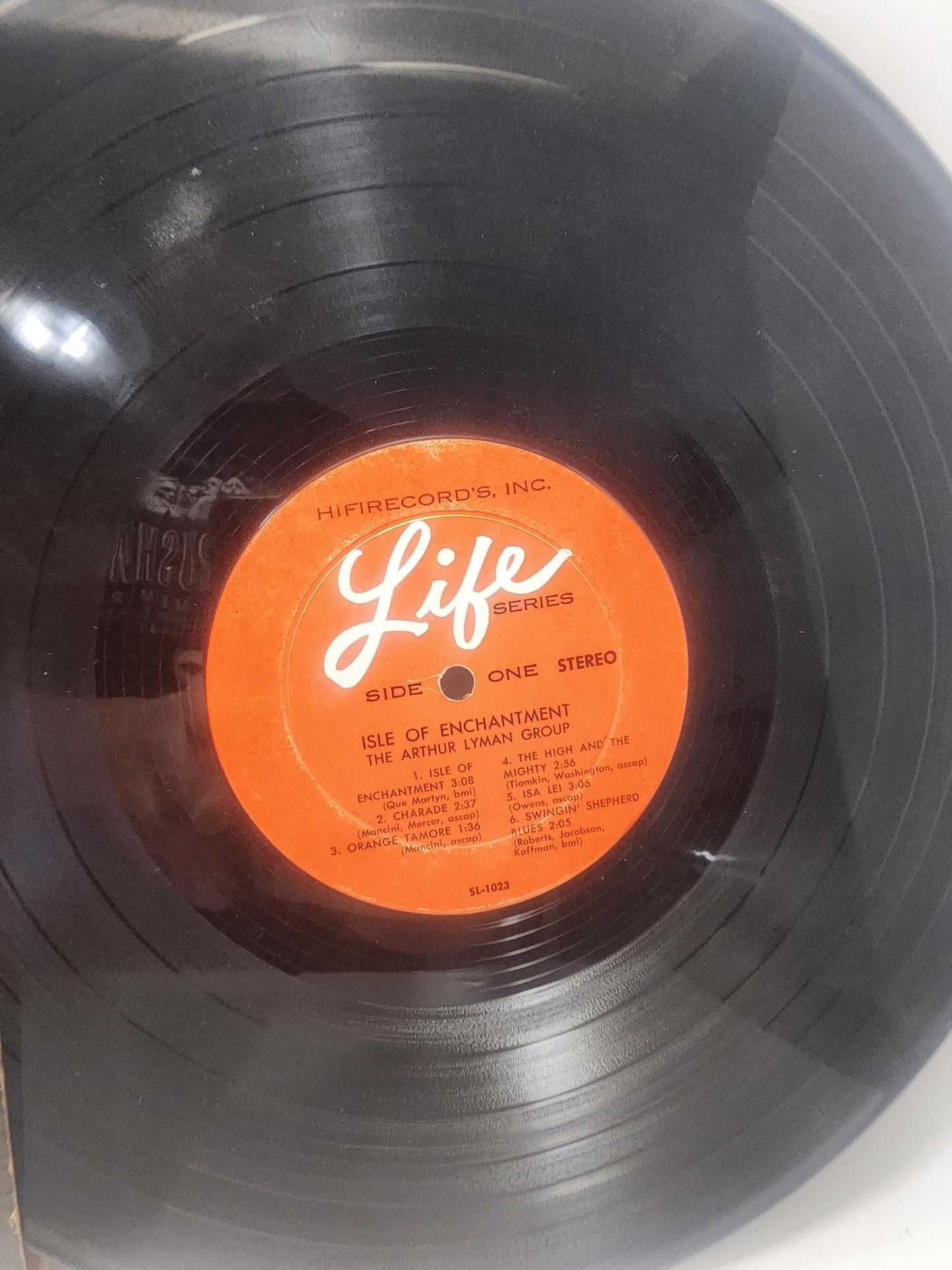 Enchantment By Arthur Lyman 1970's Vintage 1970's Vinyl LP Orginal Record - Records - Vinyl - Vinyl Records - Vinyl LP Records - Arthur Lyma