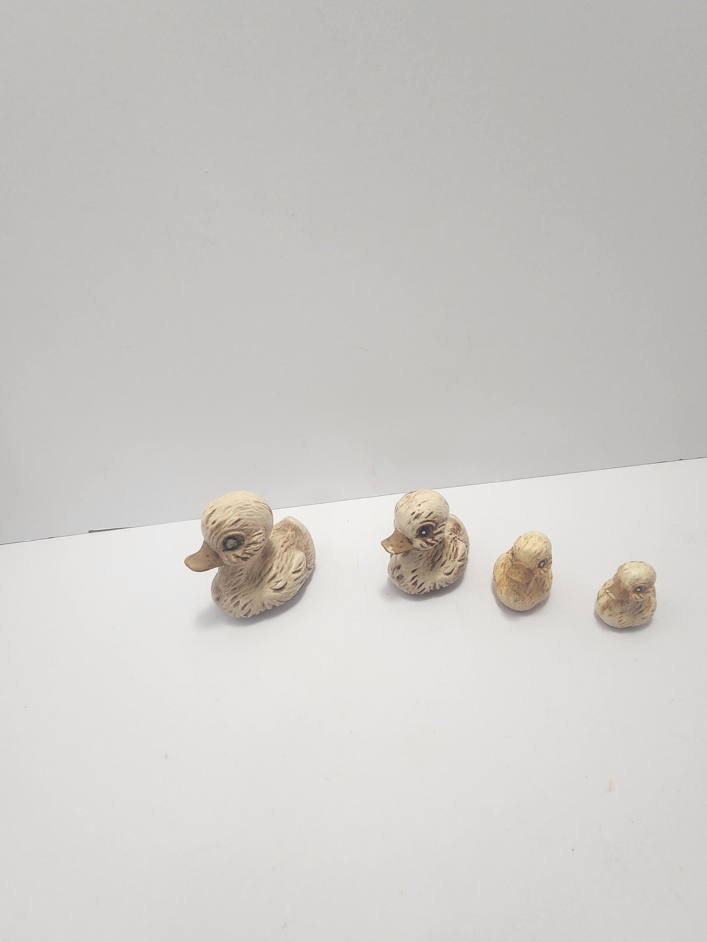 Vintage 1980's Duck Family Figurines - Ducks - Duck Figurines - Vintage Figurines - Animals - Waterfowl - Animal Familes - Duck Gifts