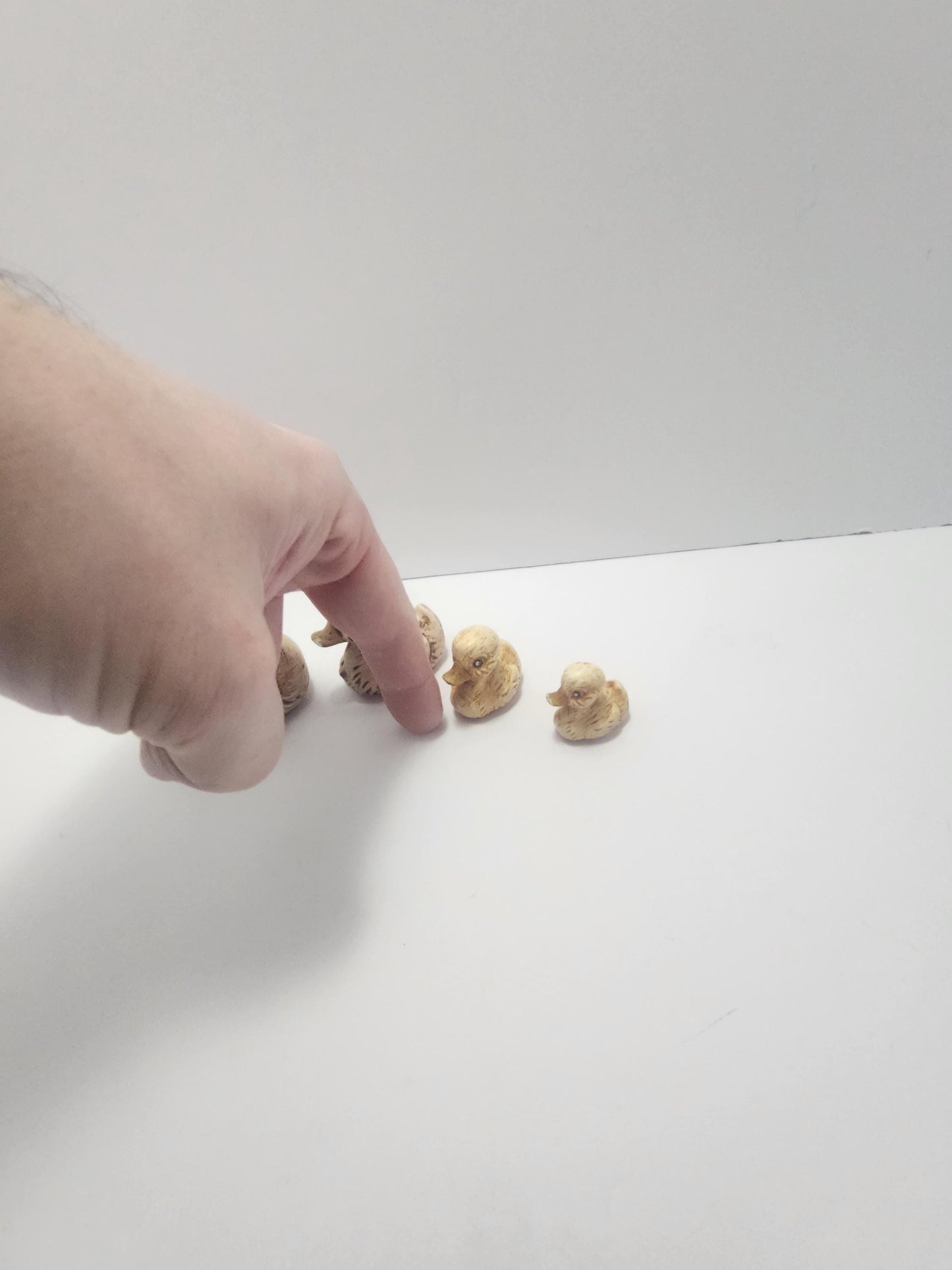 Vintage 1980's Duck Family Figurines - Ducks - Duck Figurines - Vintage Figurines - Animals - Waterfowl - Animal Familes - Duck Gifts