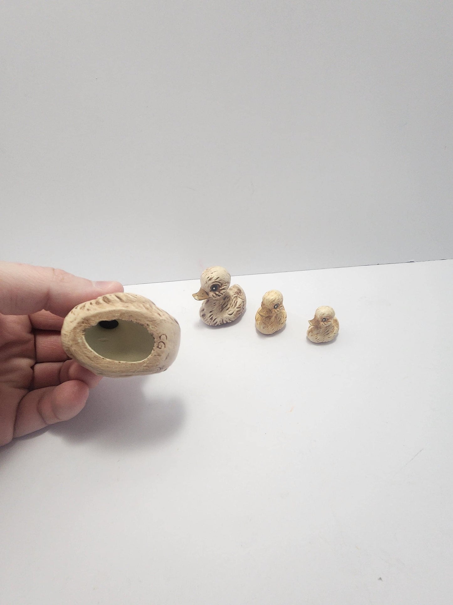 Vintage 1980's Duck Family Figurines - Ducks - Duck Figurines - Vintage Figurines - Animals - Waterfowl - Animal Familes - Duck Gifts