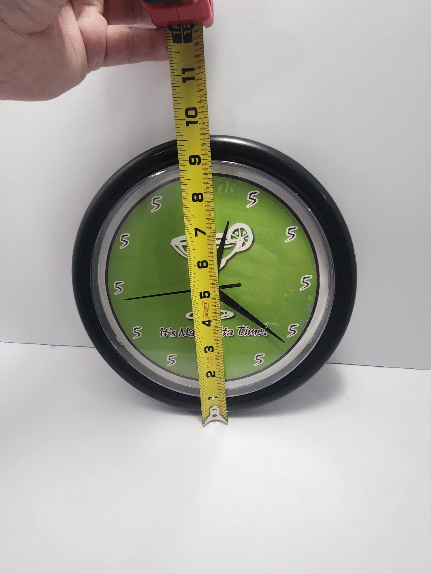 It's Margarita Time Wall Clock - Clocks - Wall Clocks - Drinks - Bar - Bar Decorations - Man Cave - Margaritas - Tequila