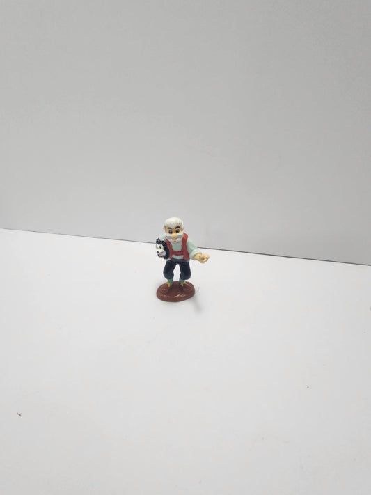 Geppetto Holding Figaro From Disney's Pinocchio - Pinocchio - Pinocchio Toys - Disney - Disney Toys - Geppetto - Figaro - Disney Gifts