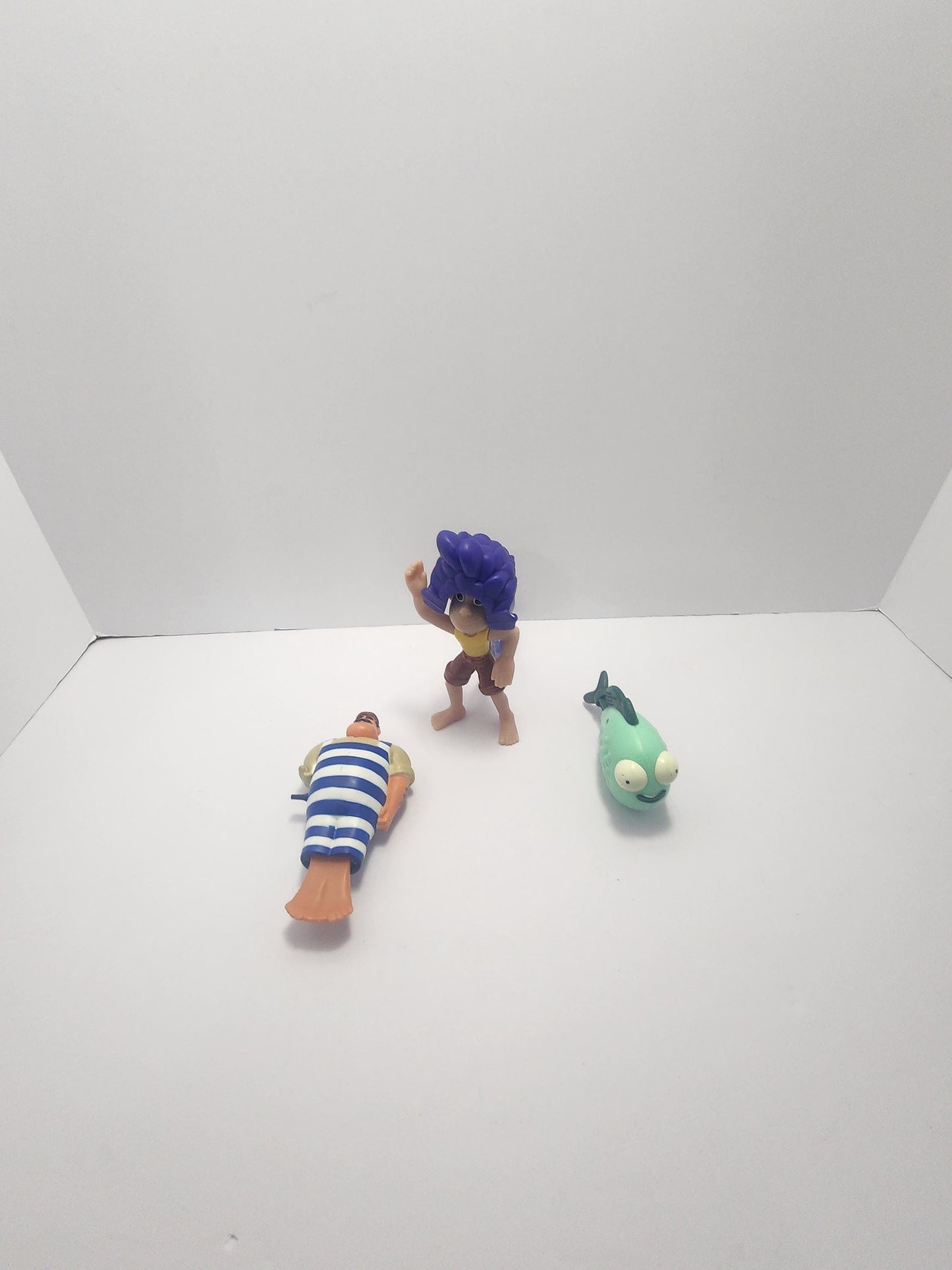 Disney Pixar Luca Toy Bath Swimming Figures LOT of 3 - Luca - Luca Toys - Bath Toys - Disney - Disney Toys - Pixar - Pixar Toys - Disney Pix