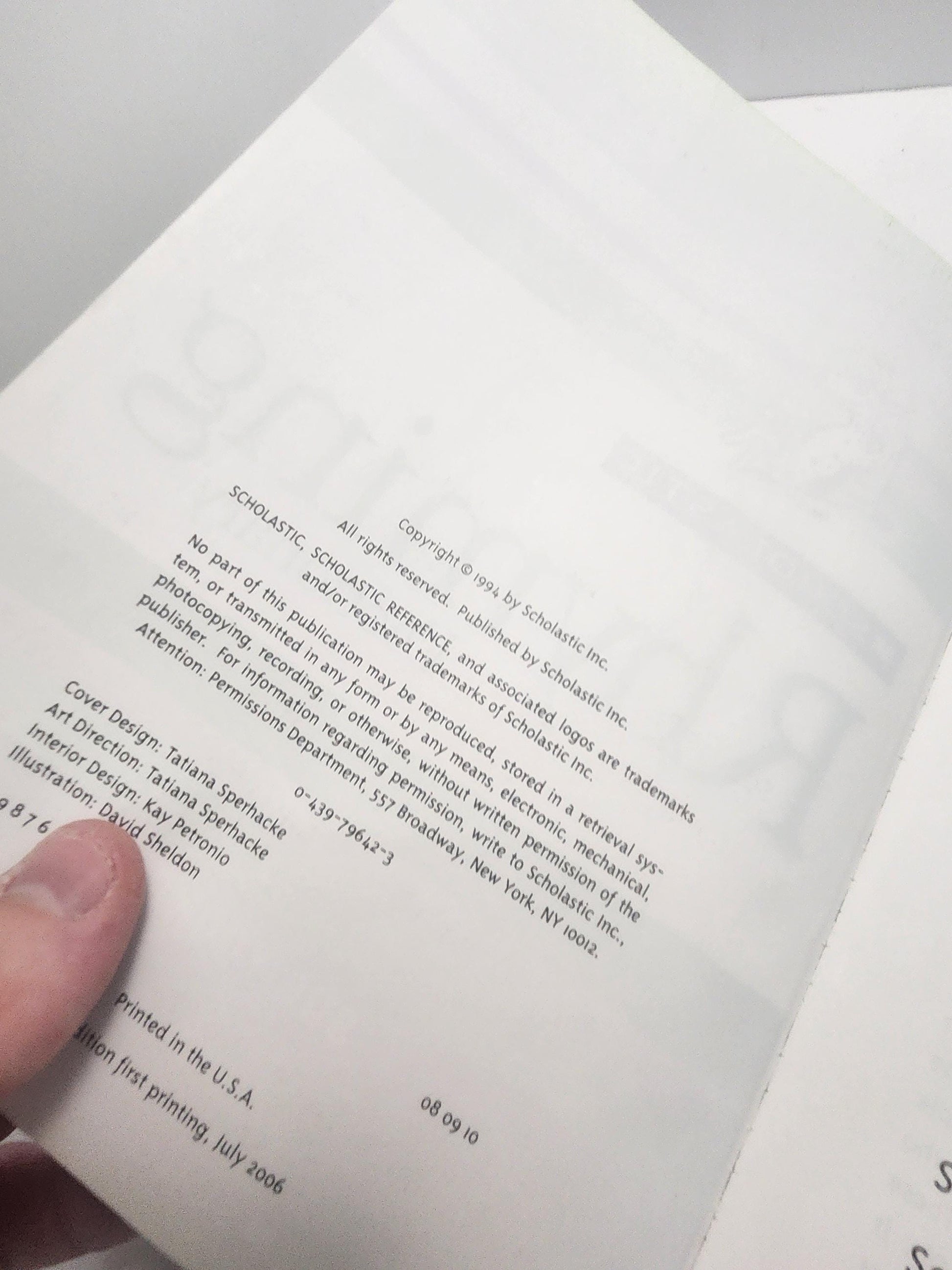 1994 Scholastic Rhyming Dictionary by Sue Young - 1990s - Learning Books - Educational Books - Scholastic - Scholastic Books - Rhyming