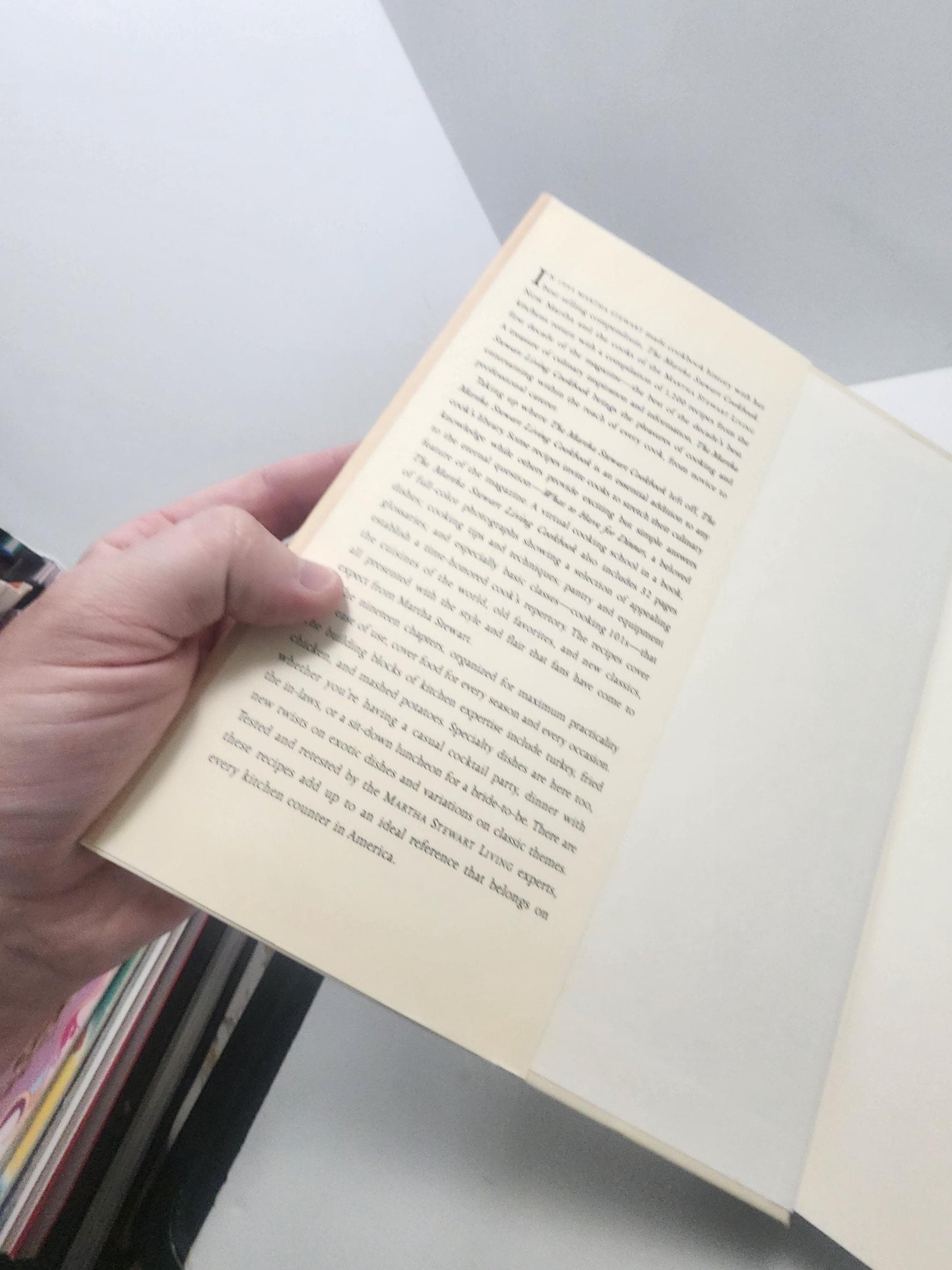 The Martha Stewart Living Cookbook From 2001 - 2000's - Vintage Cookbook - Cookbook - Martha Stewart - Martha Stewart Gifts - Cook Books