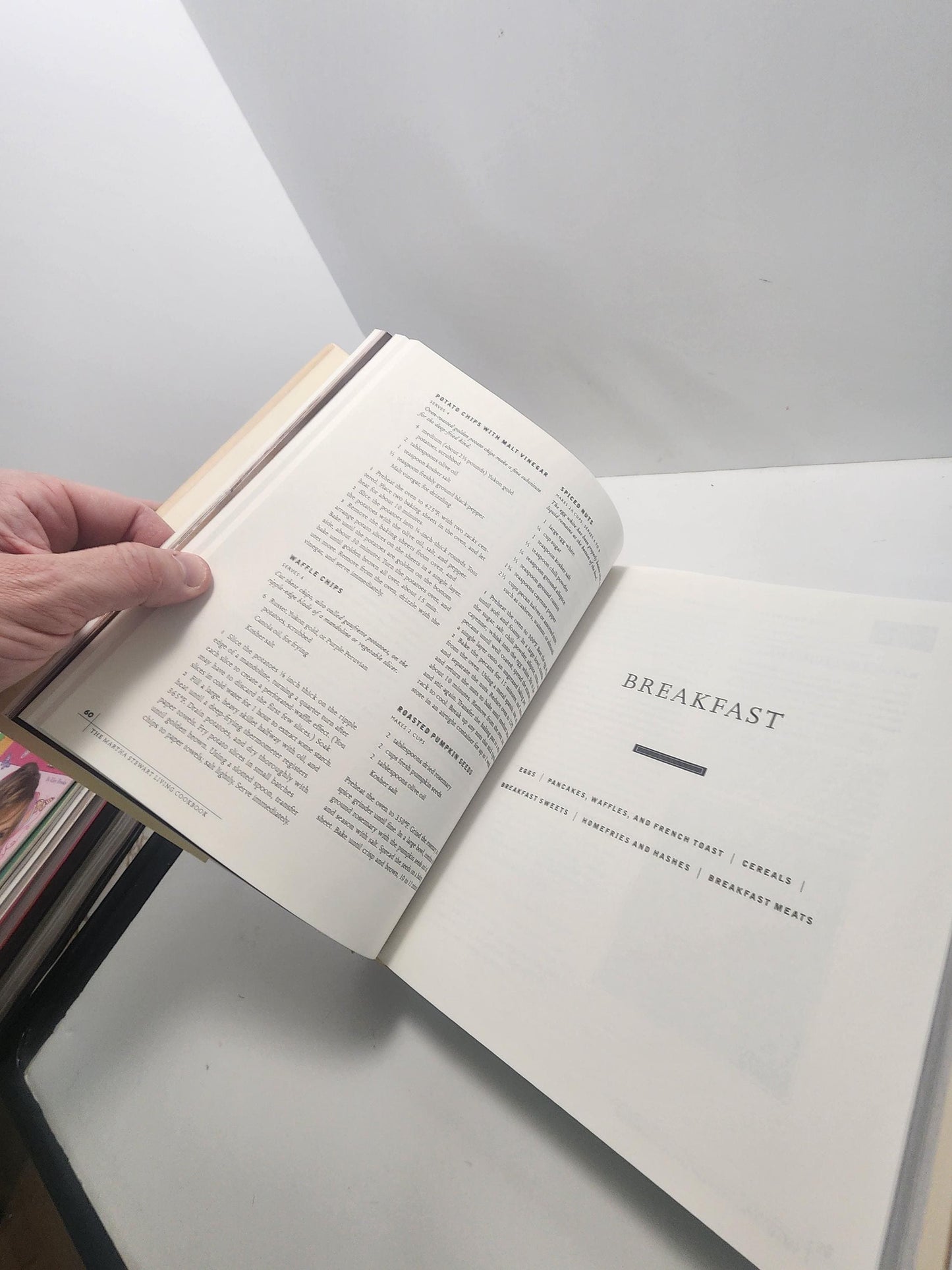 The Martha Stewart Living Cookbook From 2001 - 2000's - Vintage Cookbook - Cookbook - Martha Stewart - Martha Stewart Gifts - Cook Books