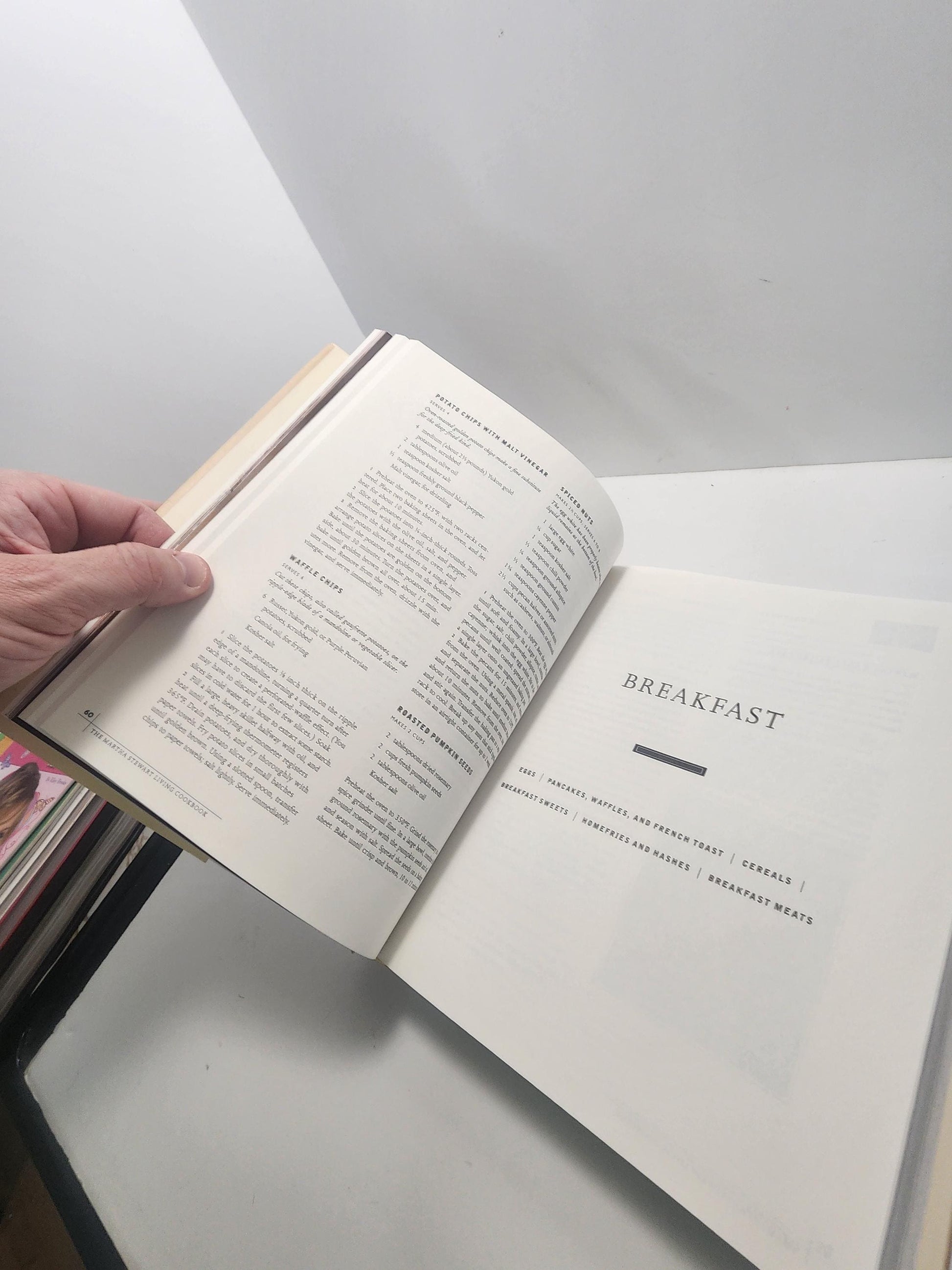 The Martha Stewart Living Cookbook From 2001 - 2000's - Vintage Cookbook - Cookbook - Martha Stewart - Martha Stewart Gifts - Cook Books