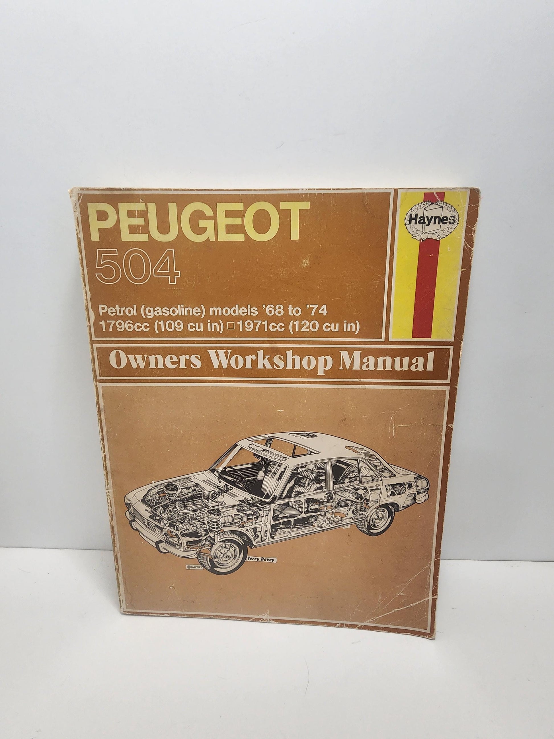Haynes Owners Workshop Manual for the Peugeot 504 - Haynes - Peugeot 504 - Peugeot - Cars - Classif Cars - Manuals - Car Manual - Car Books