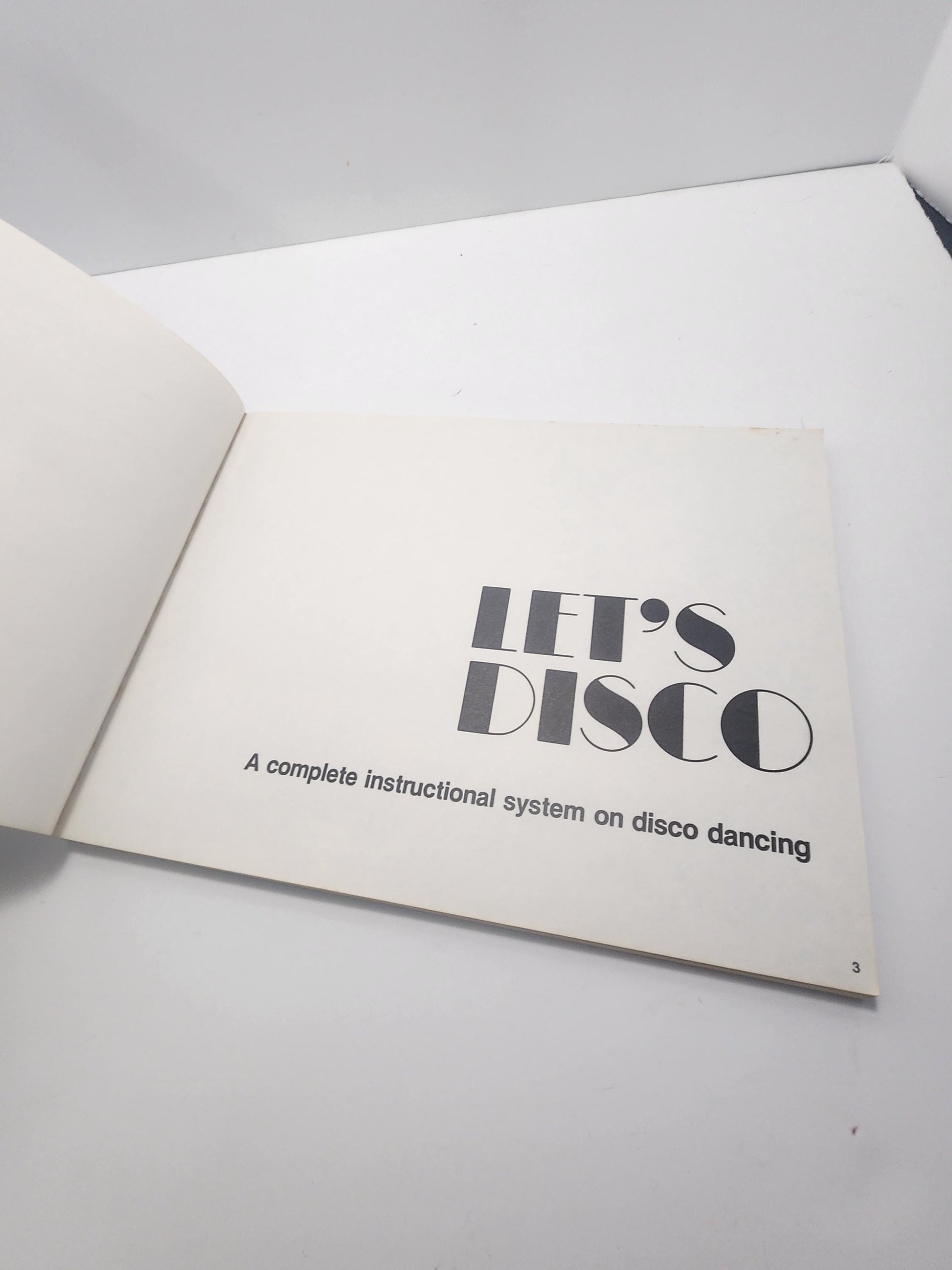 1978 Let's Disco Dancing Guide Book - Guides - Guide Book - Disco - How To Guide - Let's Disco - Disco Gifts - Dancing - Dancing Books -1970