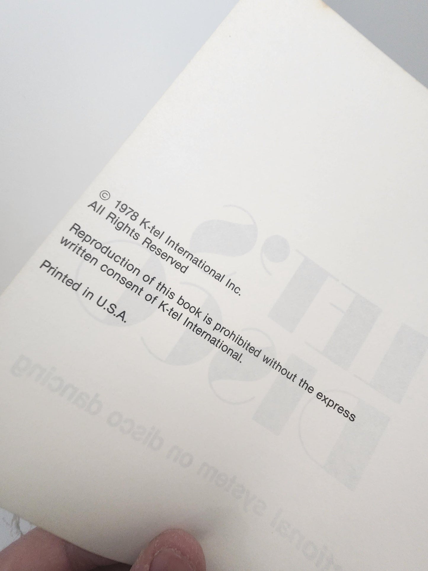 1978 Let's Disco Dancing Guide Book - Guides - Guide Book - Disco - How To Guide - Let's Disco - Disco Gifts - Dancing - Dancing Books -1970