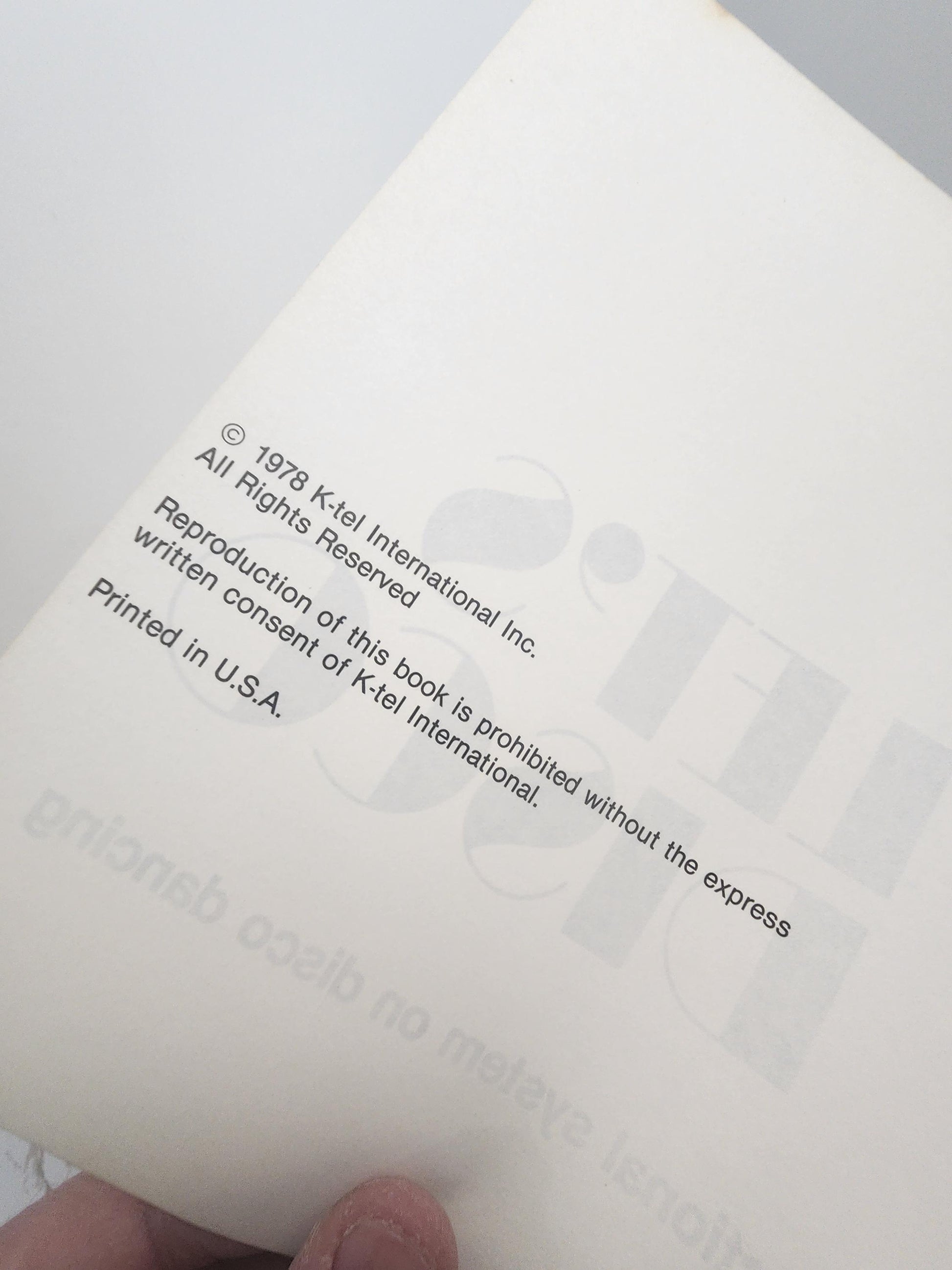 1978 Let's Disco Dancing Guide Book - Guides - Guide Book - Disco - How To Guide - Let's Disco - Disco Gifts - Dancing - Dancing Books -1970