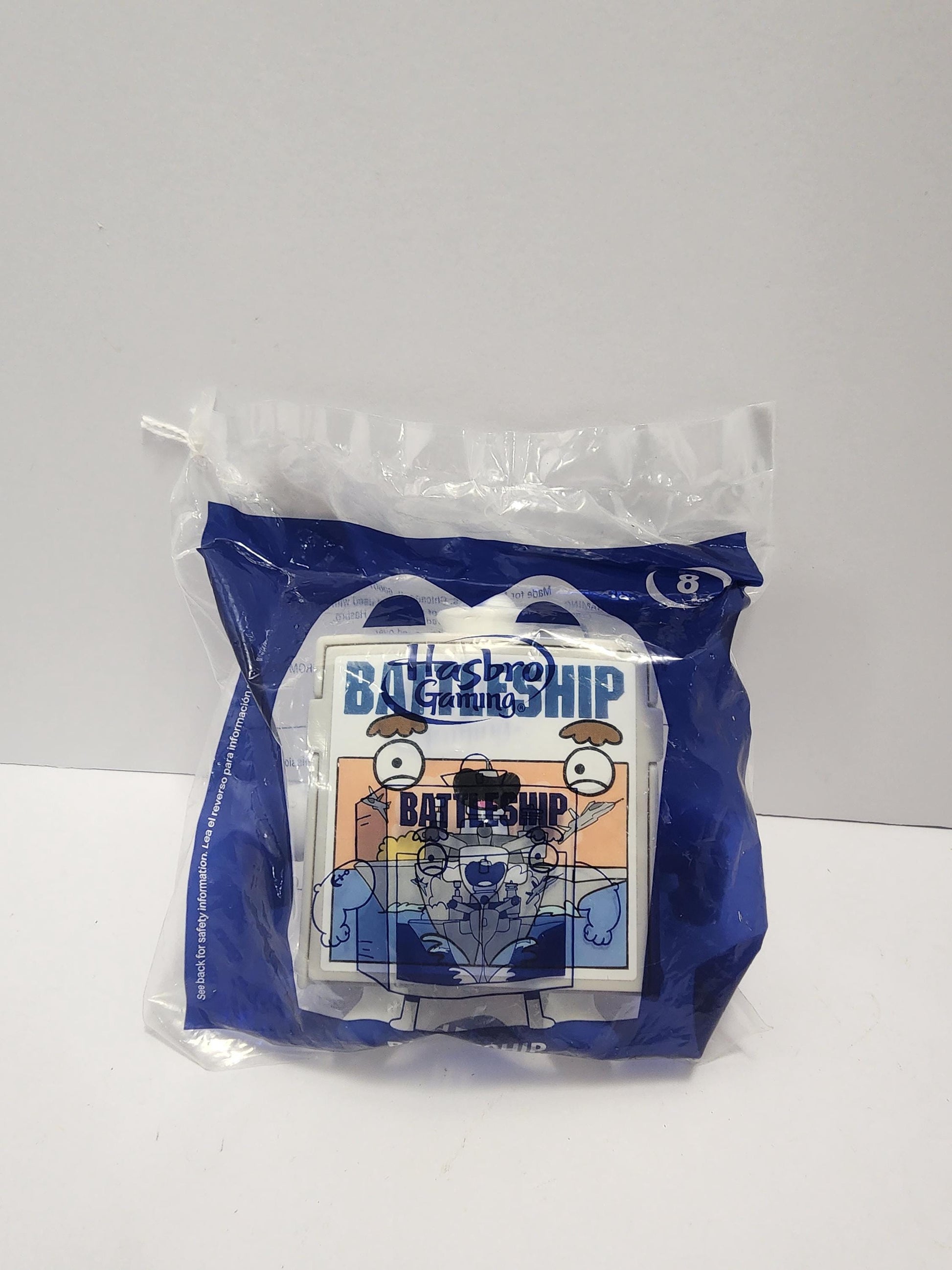 Happy Meal Battleship Game - Games - Fast Food Toys - Happy Meal Toys - Mcdonalds Toys - Battleship - Battleship Game - Hasbro - Hasbro Game