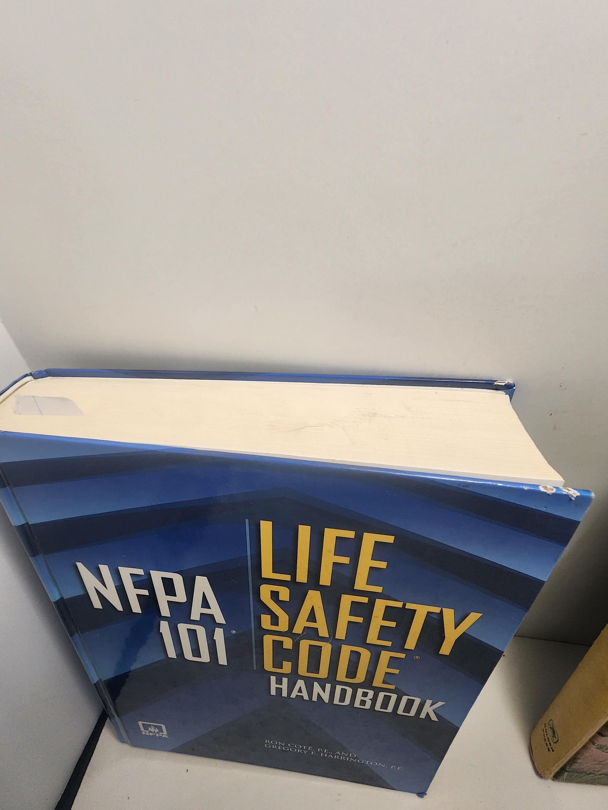 NFPA 101 Life Safety Code Handbook Vintage Book - NFPA - Life Safety Code - Handbook - House Building - Safety Code - Fire