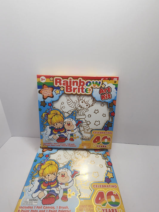 Rainbow Brite Celebrating 40 Years Art Activity Kit - Activity Kit - Art - Art Kit - Arts & Crafts - Rainbow Brite - Rainbow Brite Gifts