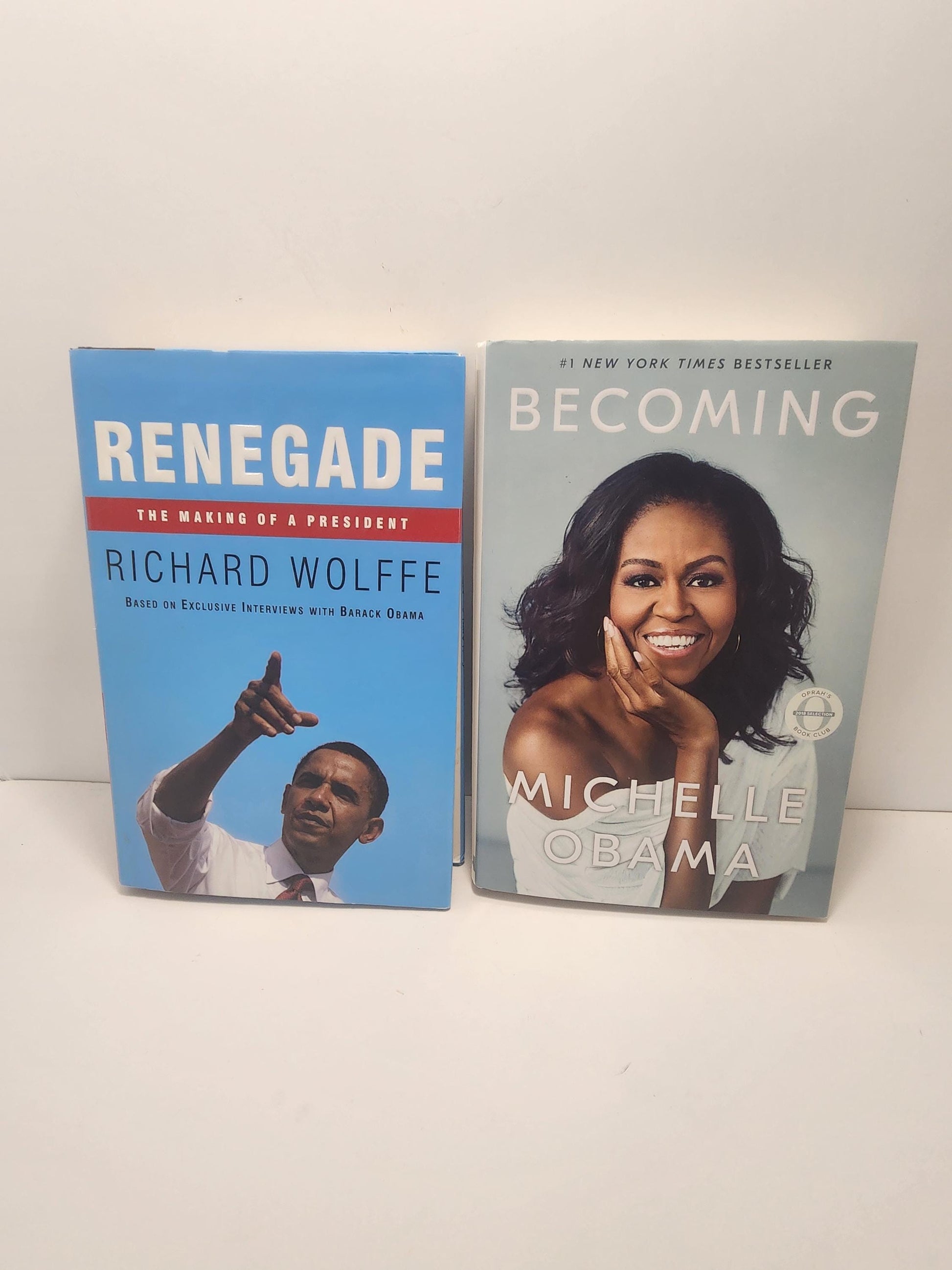 The Obama's Book LOT Of 2 - Presidents - Presidential Books - Obama - Michelle Obama - Barack Obama - Barack Obama Book - History Books