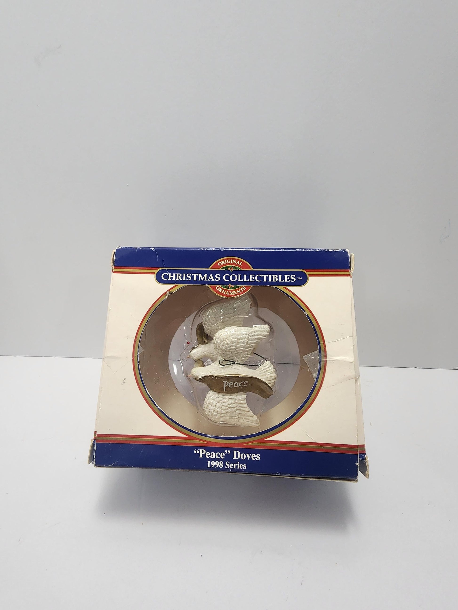 1998 Peace Dove Christmas Ornament From The Vintage Christmas Collection - Peace - Peace Dove - Doves - Birds - Christmas Ornaments
