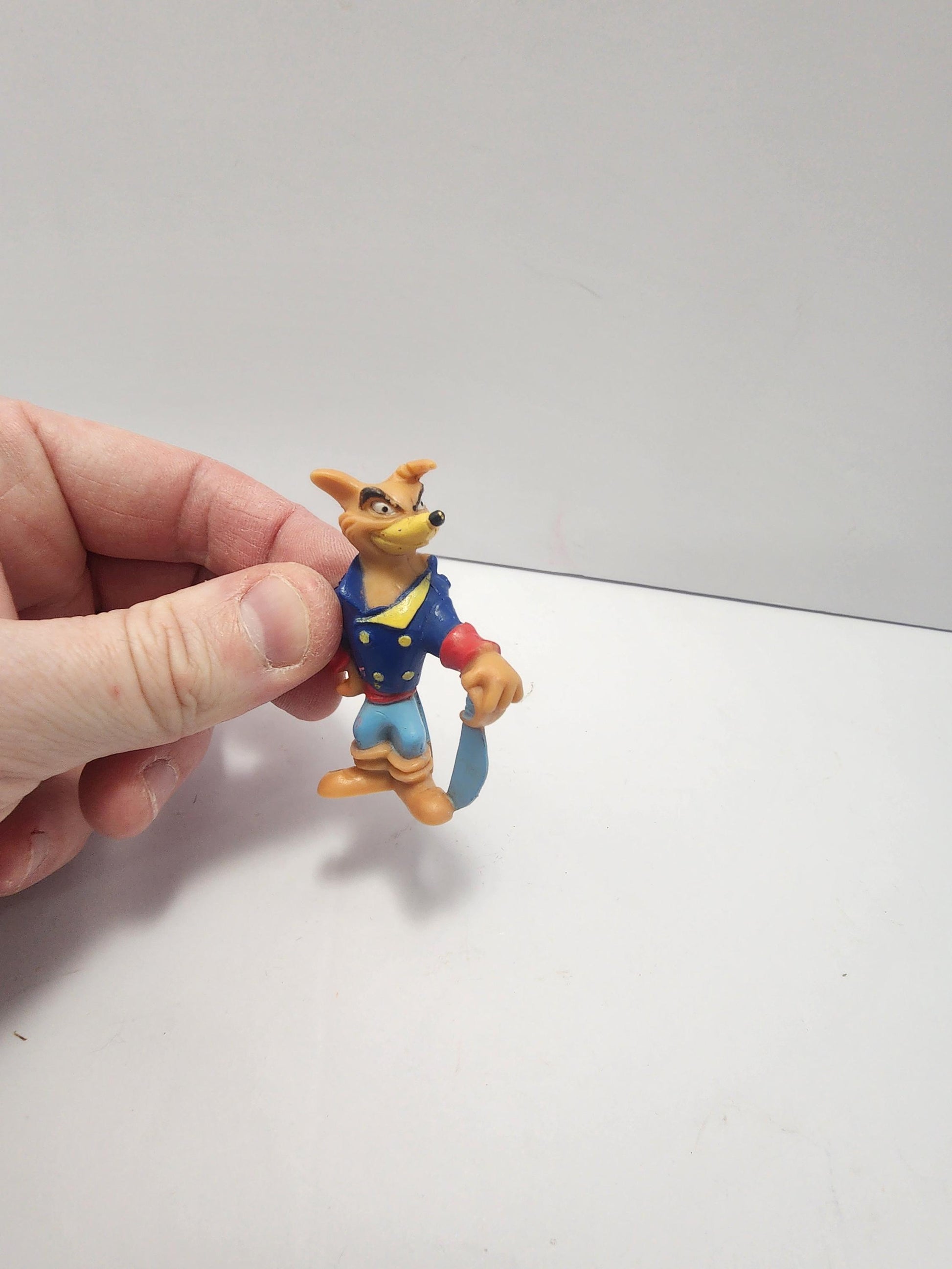 1990's Kellogg Cereal Figure Tailspon Don Karnage - Don Karnage - Tailspin - Tailspon Toys - Cereal - Cereal Toys - Pvc Toys - Kellogg