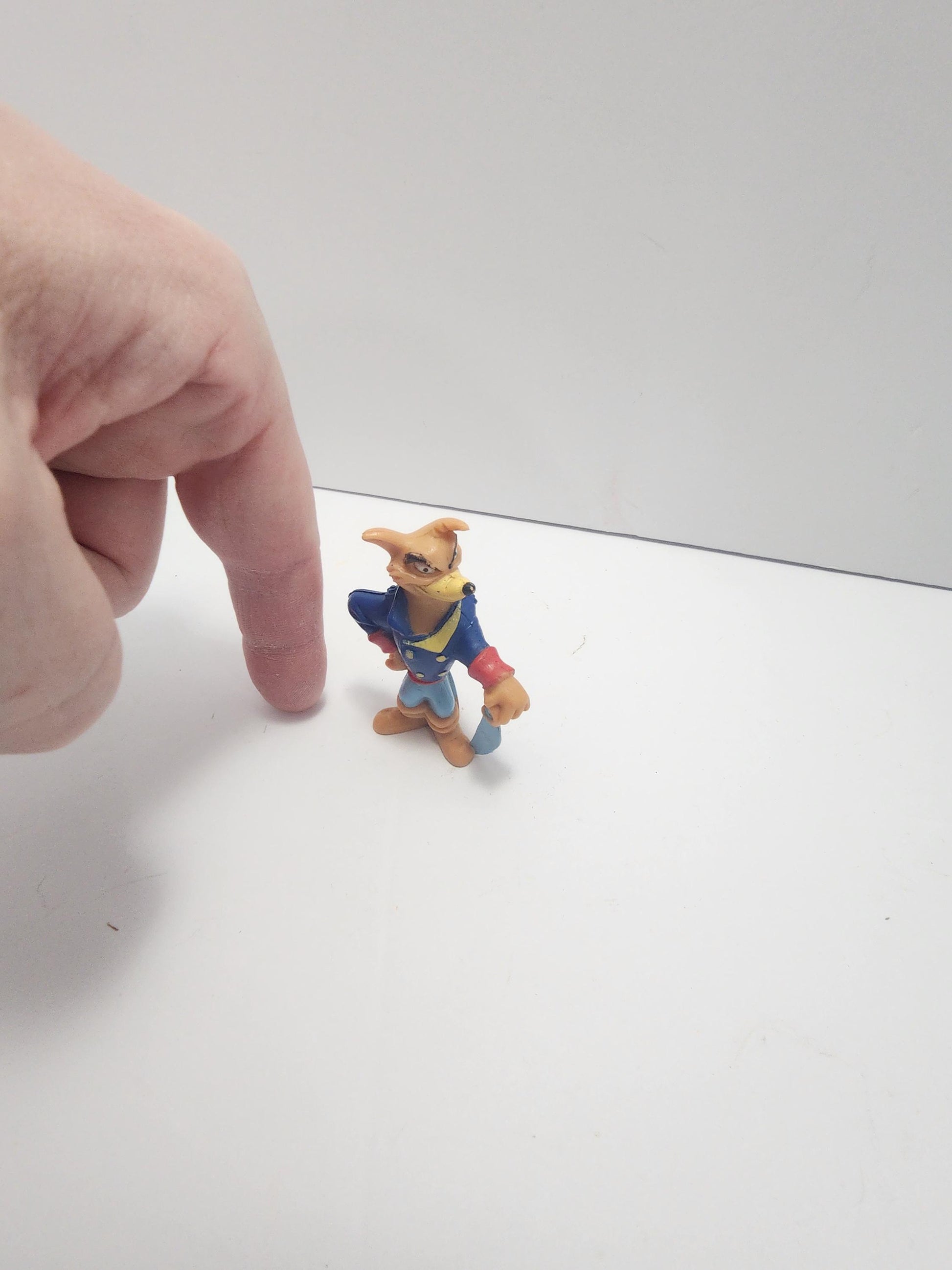 1990's Kellogg Cereal Figure Tailspon Don Karnage - Don Karnage - Tailspin - Tailspon Toys - Cereal - Cereal Toys - Pvc Toys - Kellogg