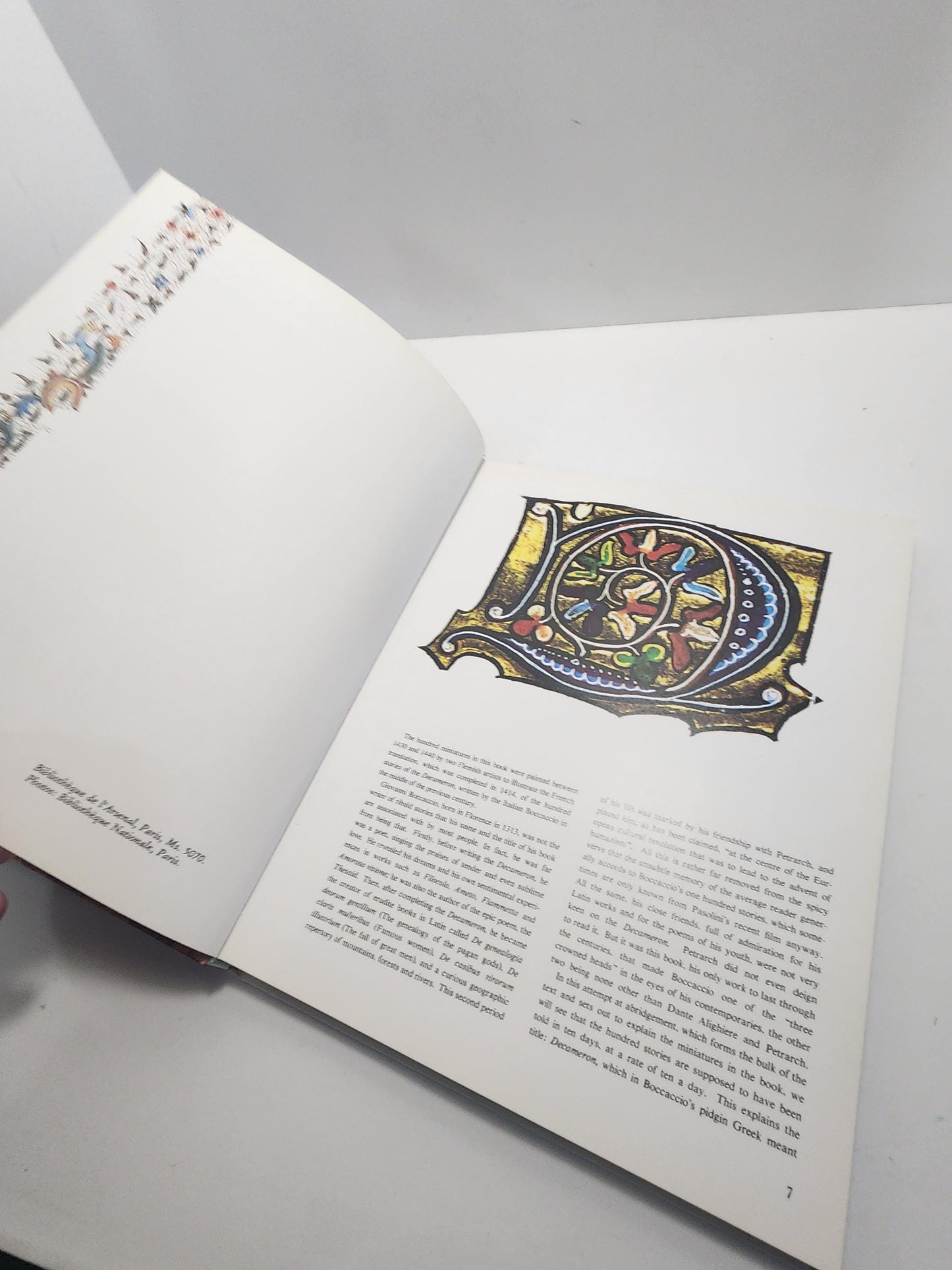 1978 Boccaccio's Decameron, Featuring Illuminated Manuscripts From The 15th Century - 15th Century - 1970's - Manuscript- Boccaccio
