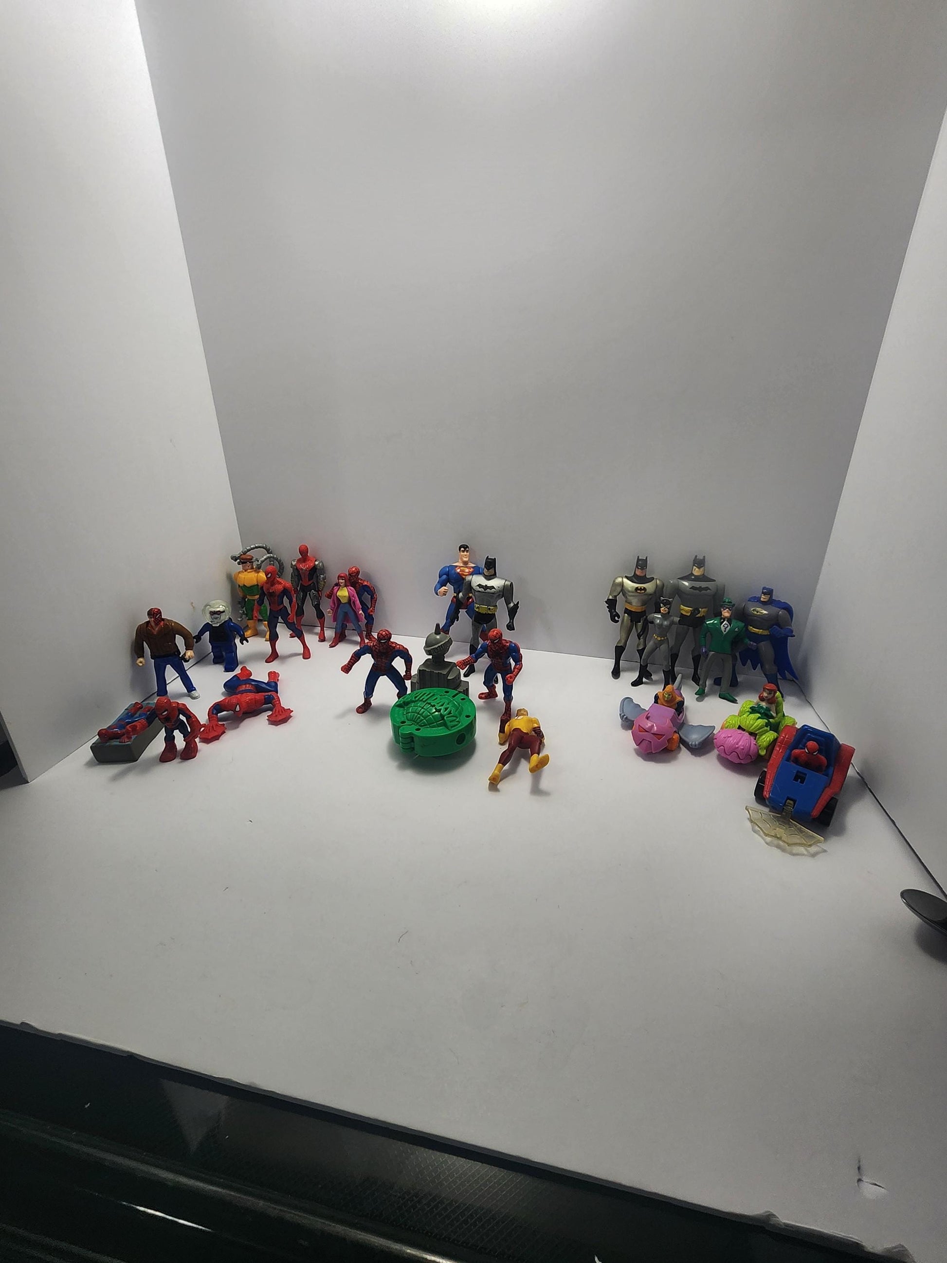 Superhero Vintage Toy LOTS - Batman - Batman Toys - Action Figures - Superheros - Spiderman - Spiderman Toys - DC Toys - DC Comics