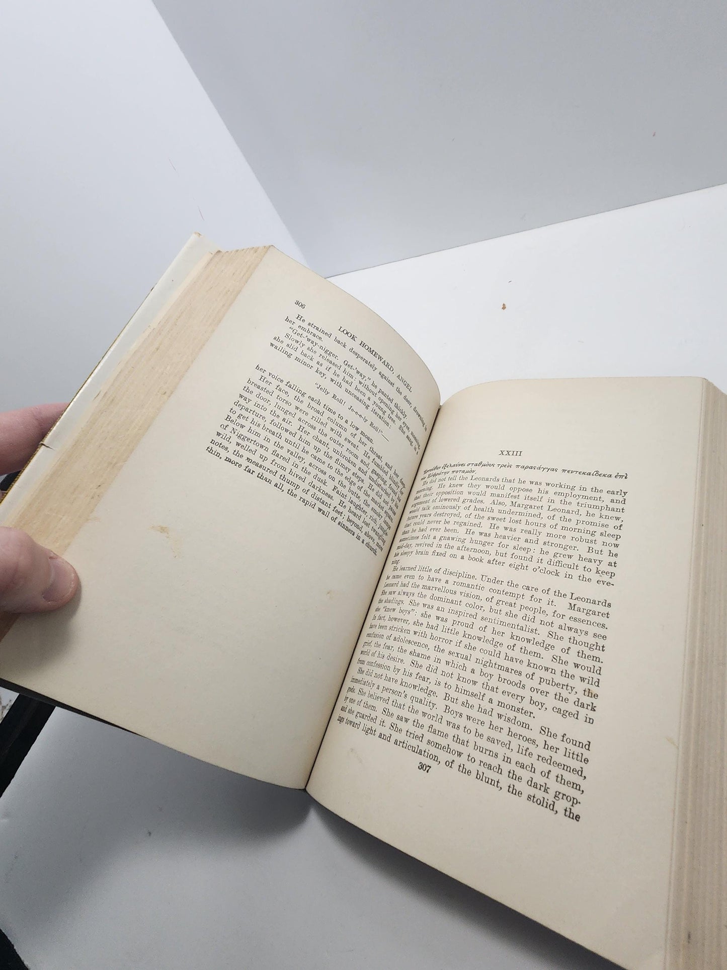 Look Homeward Angel 1957 Thomas Wolfe Hardcover Edition - 1950's - Look Homeward Angel - Thomas Wolfe - Modern Library - Vintage Books