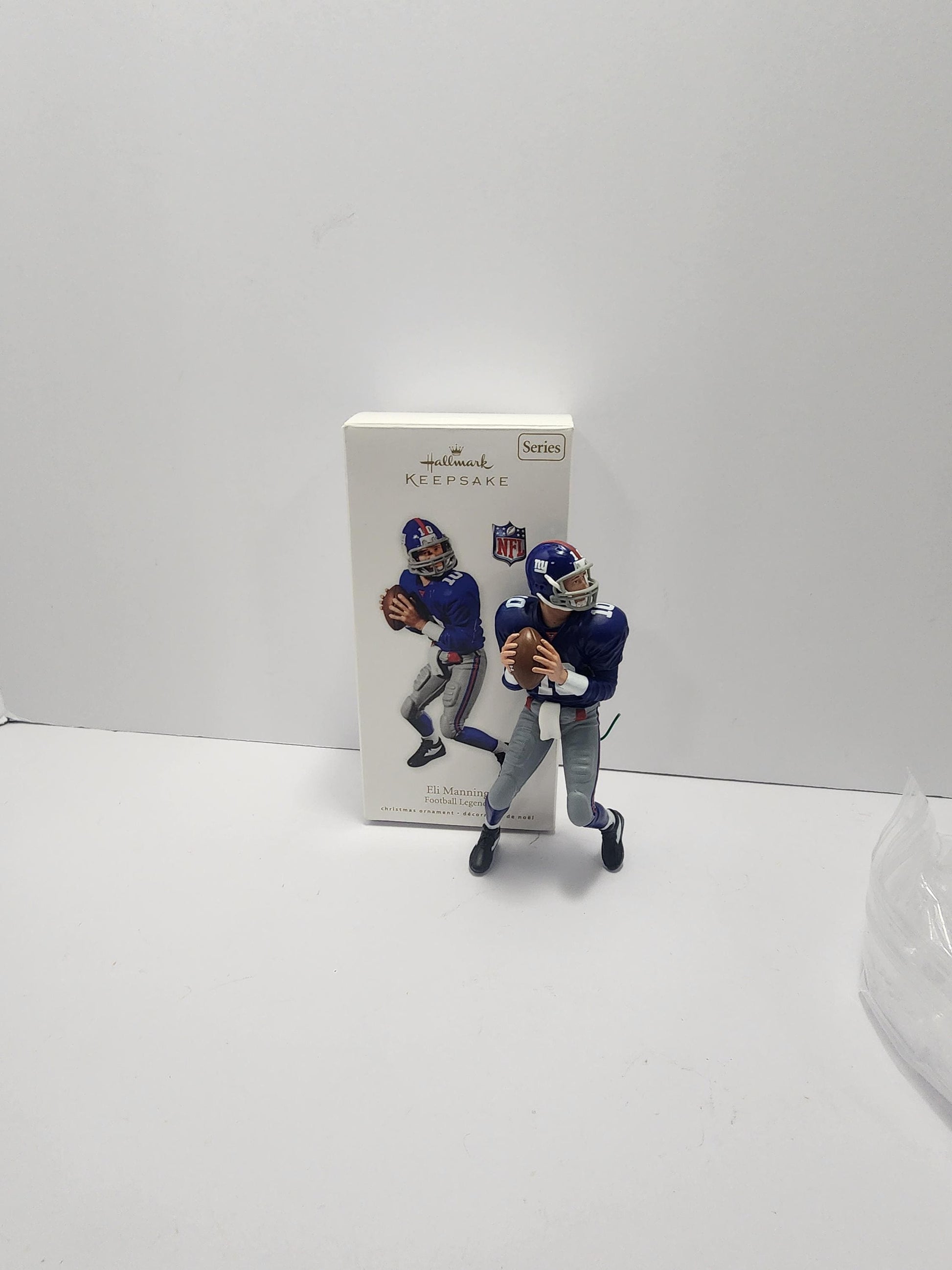 New York Giants 2000's Eli Manning Vintage Hallmark Christmas Ornament - Eli Manning - Christmas Ornaments - 2000's - Christmas - Giants Fan