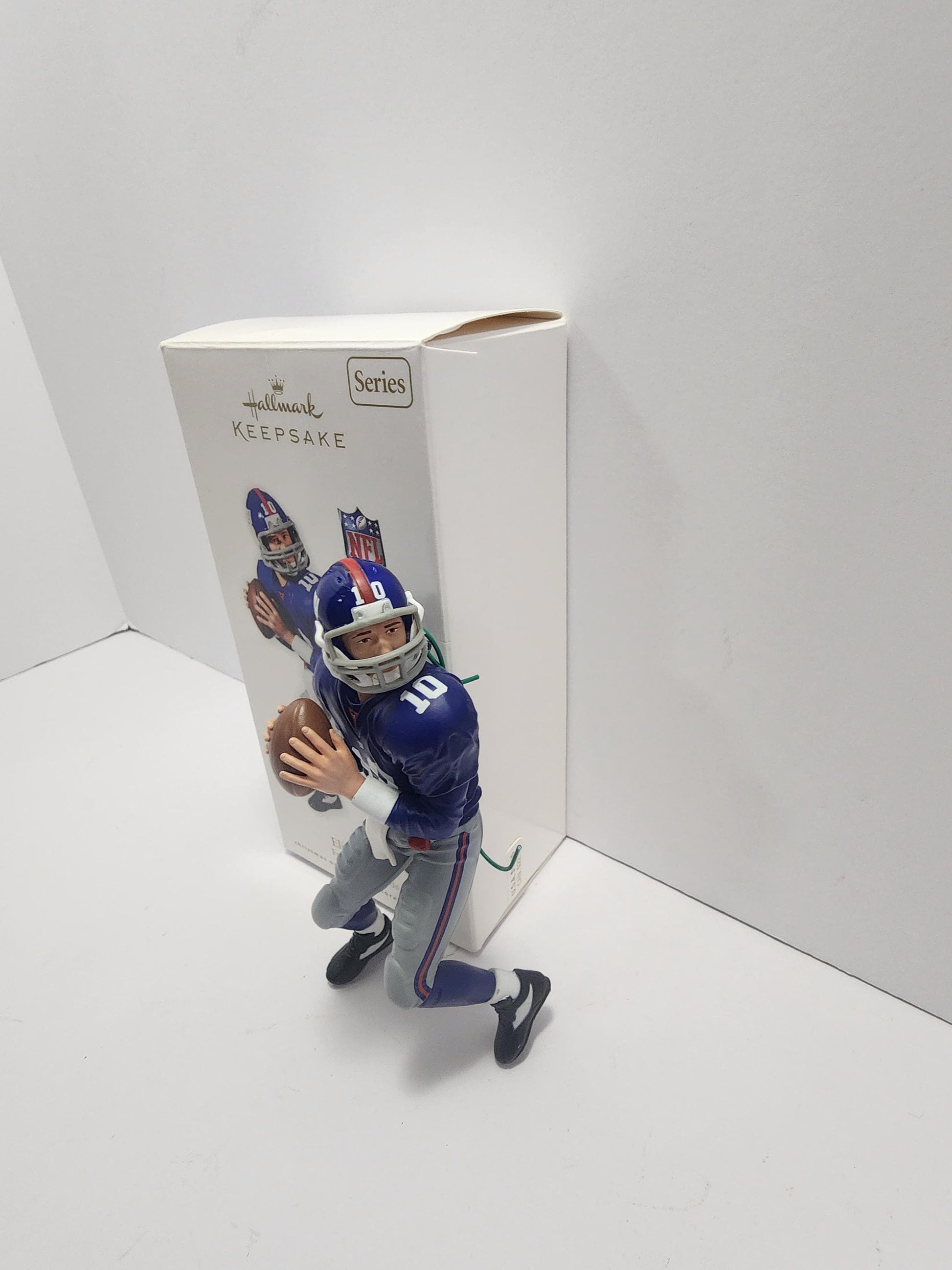 New York Giants 2000's Eli Manning Vintage Hallmark Christmas Ornament - Eli Manning - Christmas Ornaments - 2000's - Christmas - Giants Fan
