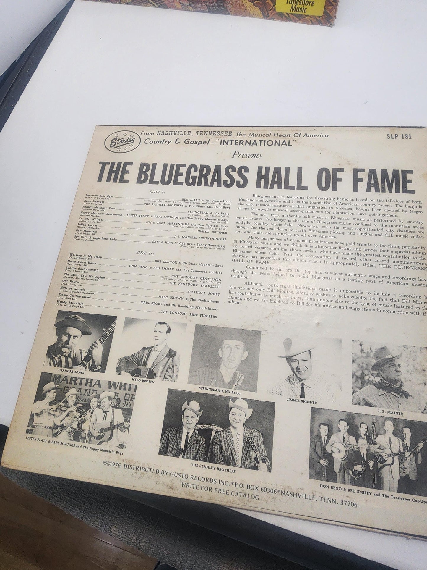 Bluegrass 1960's 1970's Vinyl LP Records LOT Of 3 - Bluegrass - Bluegrass Records - Country Music - Vinyl - Vinyl Records - LPS - Records