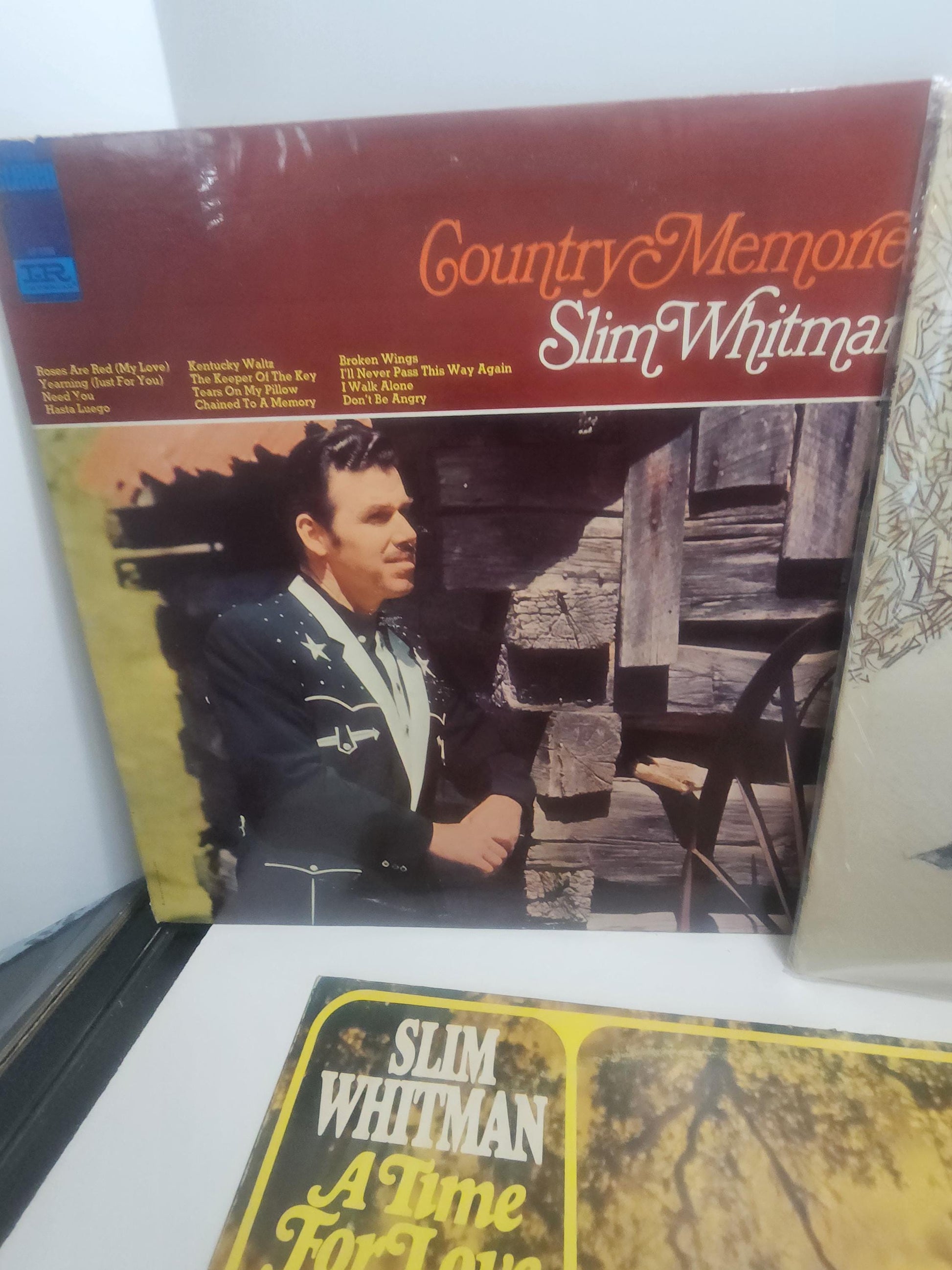 Slim Whitman Country Music Vintage 1970's Vinyl LP Records LOT Of 3 - Slim Whitman - Country Music - Vinyl Records - LPs - Music