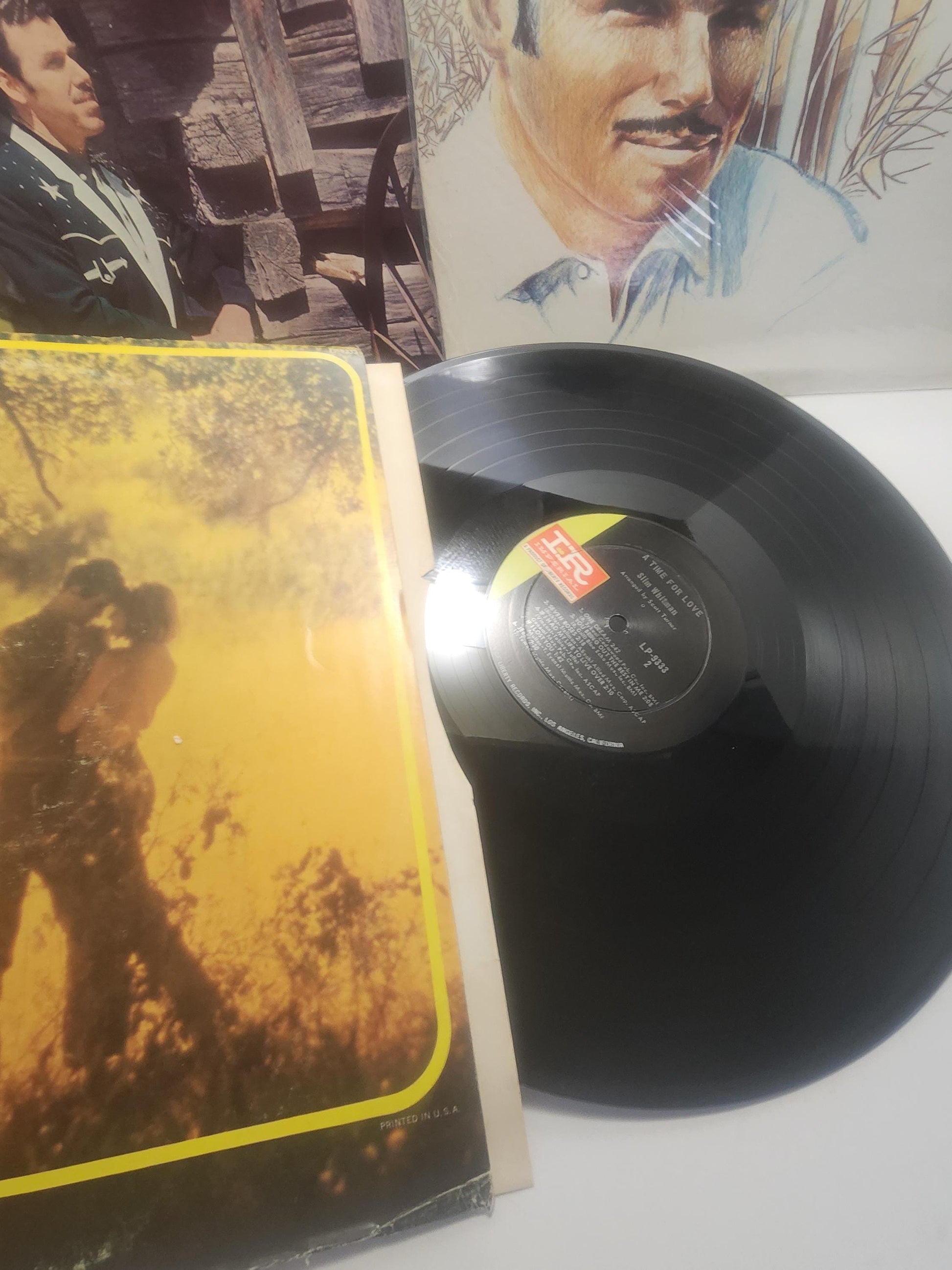 Slim Whitman Country Music Vintage 1970's Vinyl LP Records LOT Of 3 - Slim Whitman - Country Music - Vinyl Records - LPs - Music