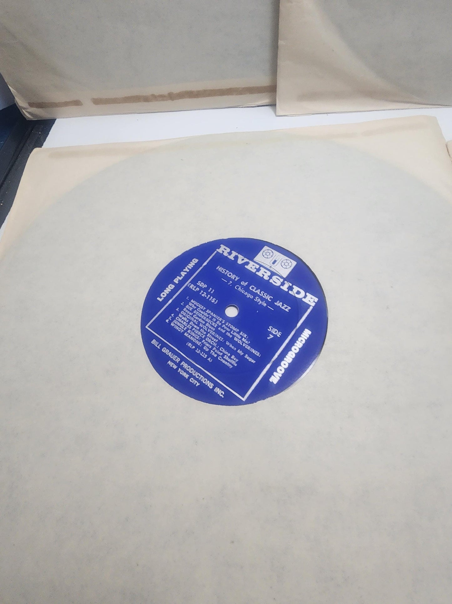 Vinyl Records Riverside History Of Classic Jazz LOT Of 5 - Riverside - Riverside Records - Jazz - Jazz Music - Jazz Records - Vinyl Records